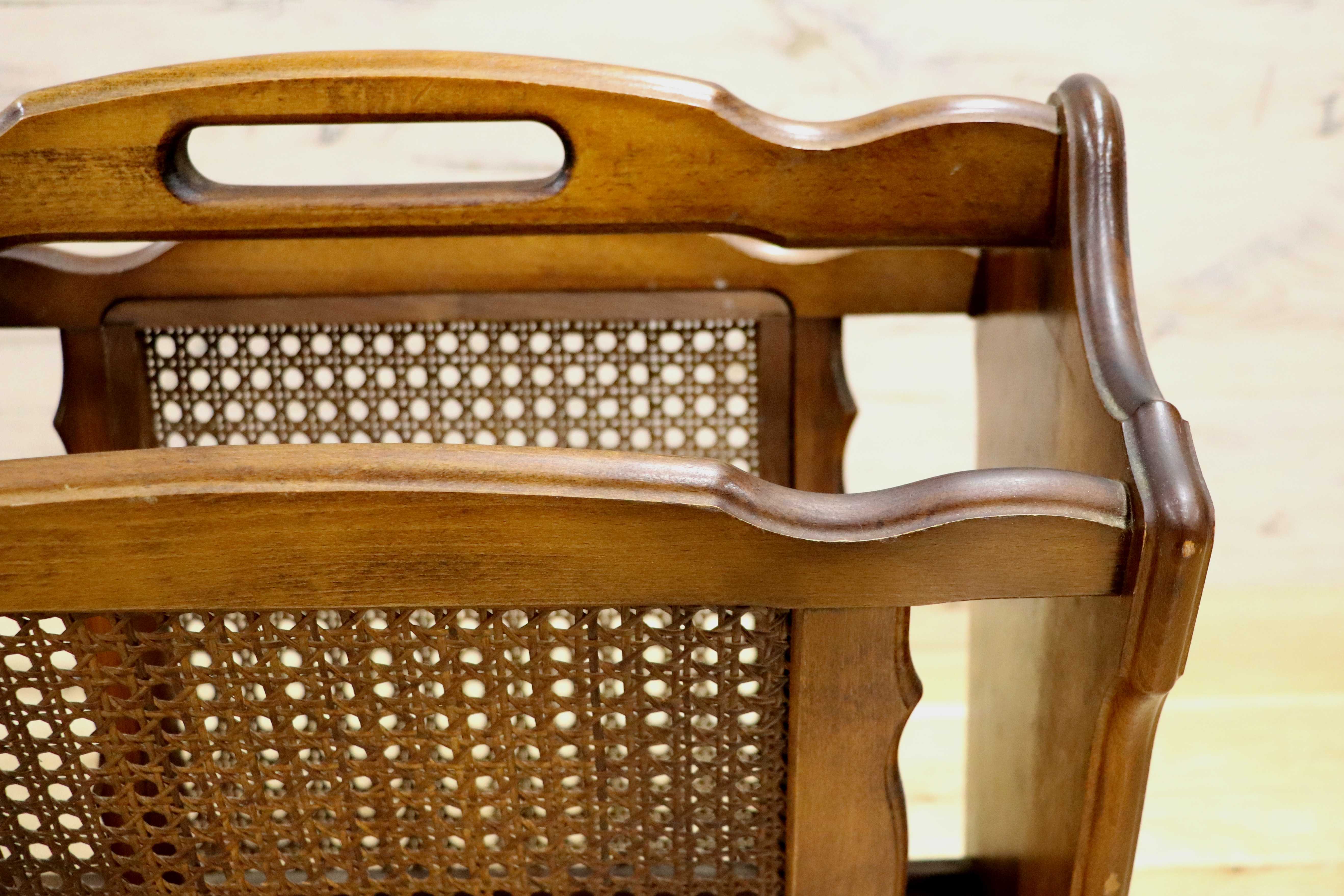 GMIH283○karimoku / カリモク コロニアル マガジンラック ブックスタンド 本棚 棚 シェルフ レトロ アンティーク インテリア スリッパ