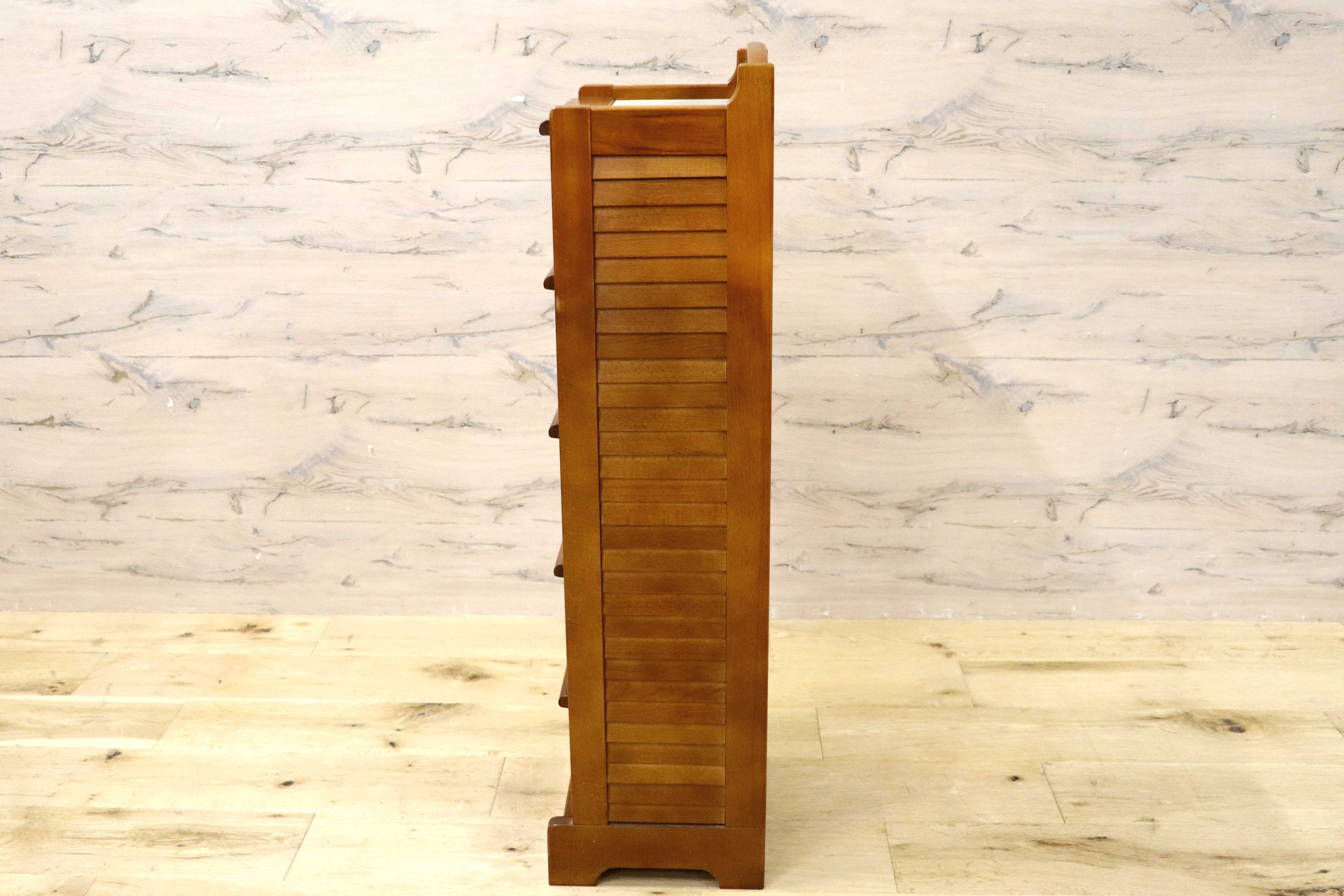 GMIH277A○Karimoku / カリモク オールドカリモク 下駄箱 シューズラック スリッパラック シェルフ ヴィンテージ 棚 ラック 木製 玄関