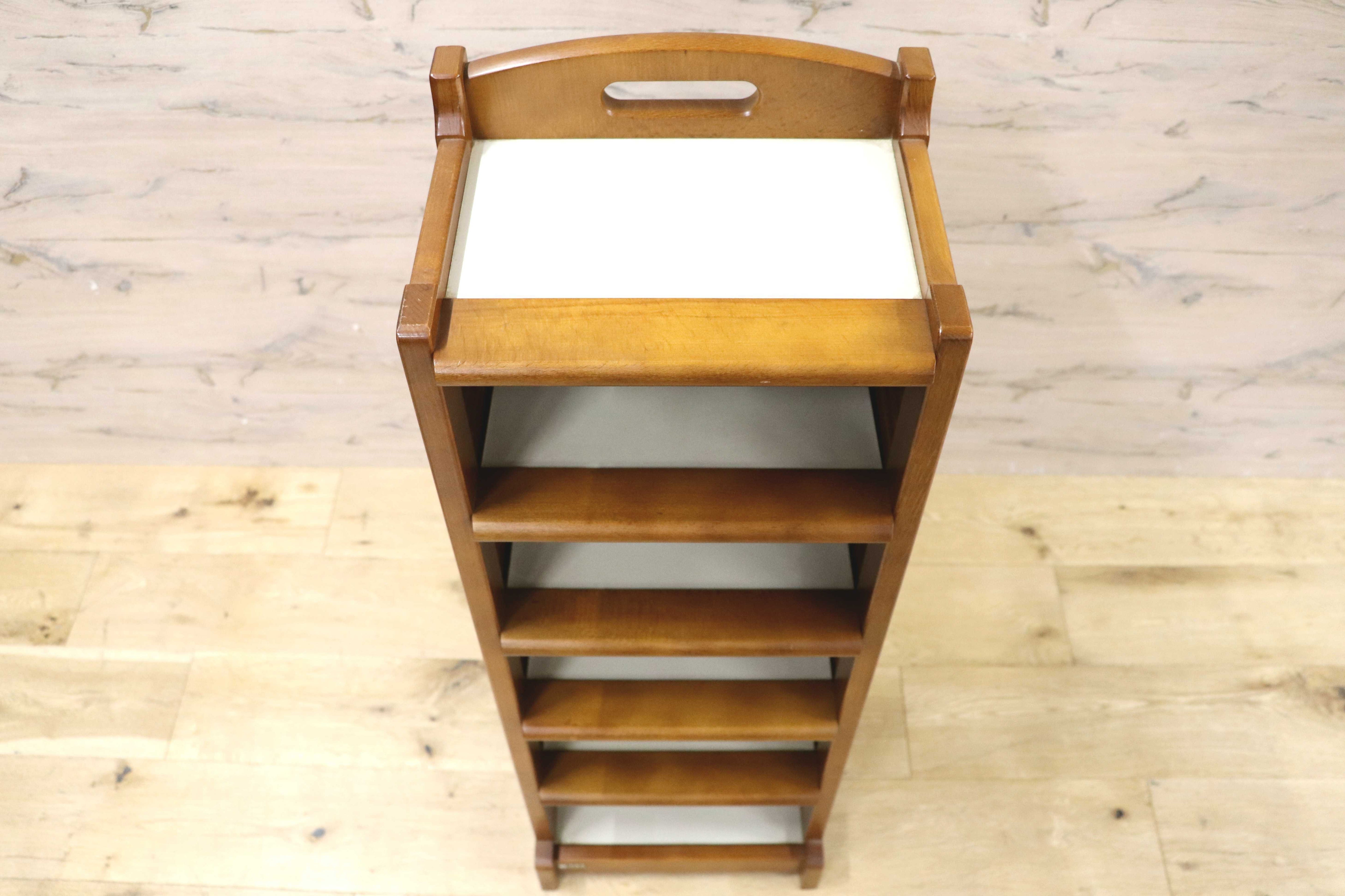 GMIH277A○Karimoku / カリモク オールドカリモク 下駄箱 シューズラック スリッパラック シェルフ ヴィンテージ 棚 ラック 木製 玄関