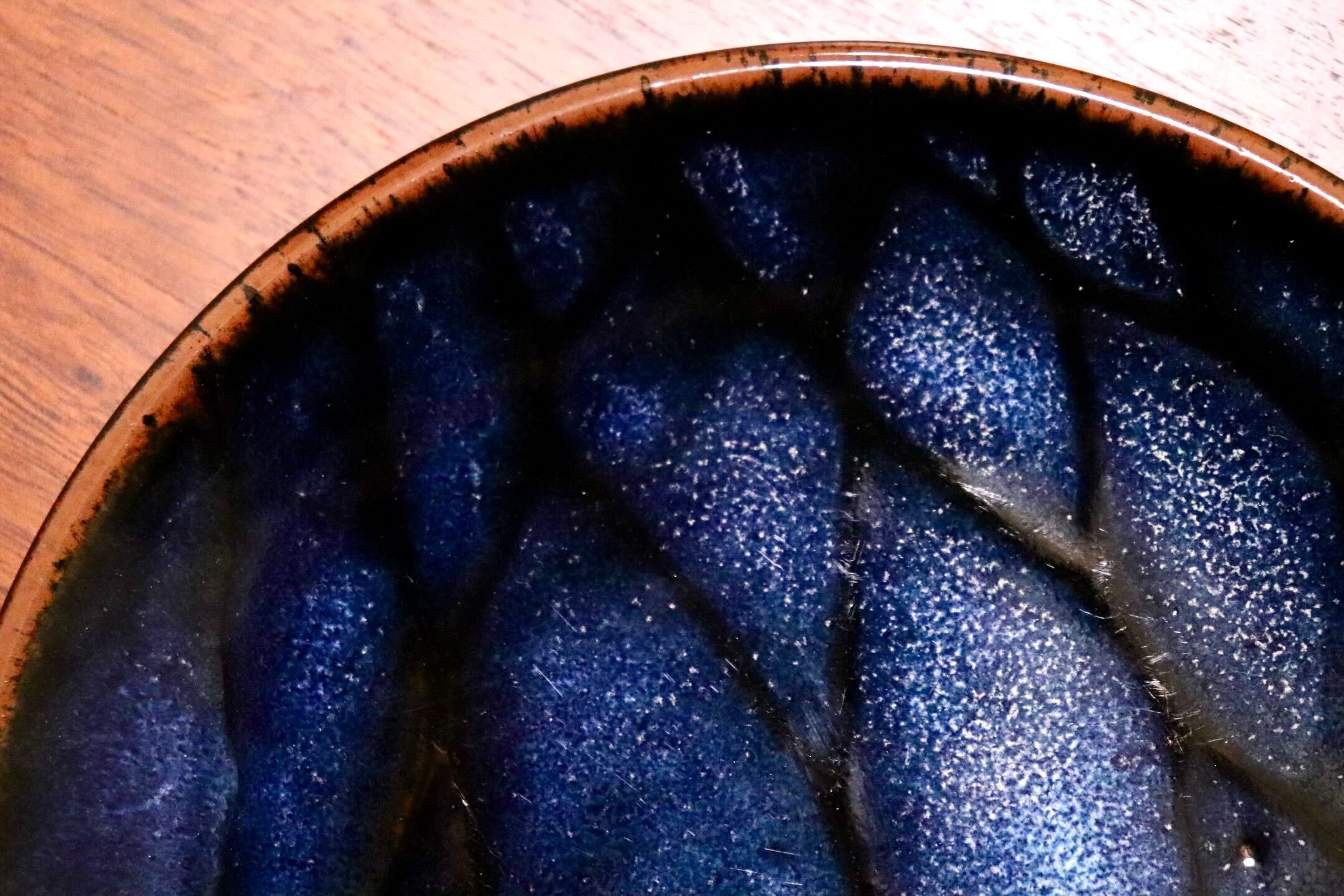 GMIO328A○陶勝窯 丹波焼 網目皿6寸 市野勝 市野勝磯 陶器 工芸品 丹波篠山 未使用