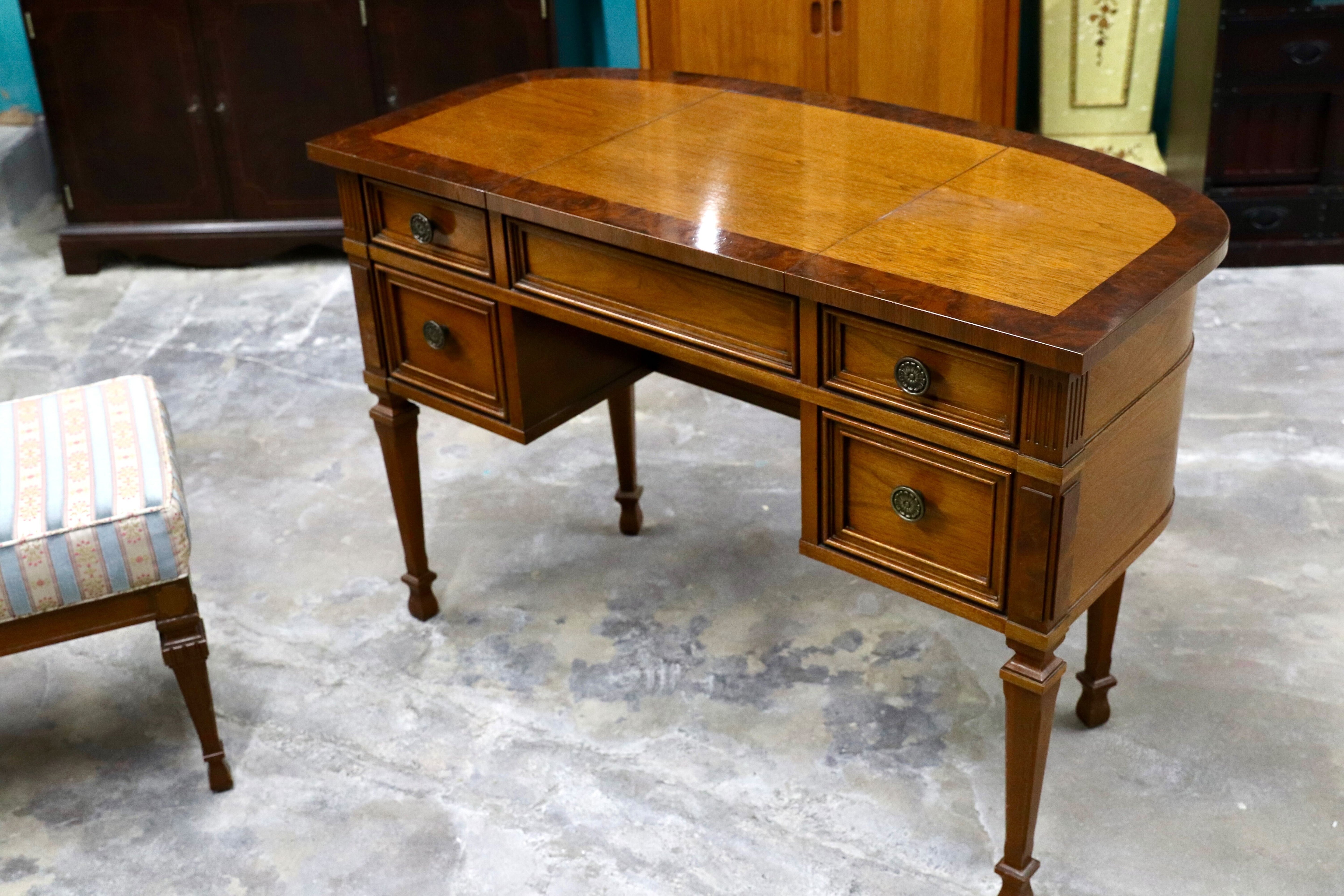 GMIK501D○DREXEL HERITAGE / ドレクセルヘリテイジ フランチェスカ デスク ドレッサー 鏡台 化粧台 卓 クラシック 約75万 稀少