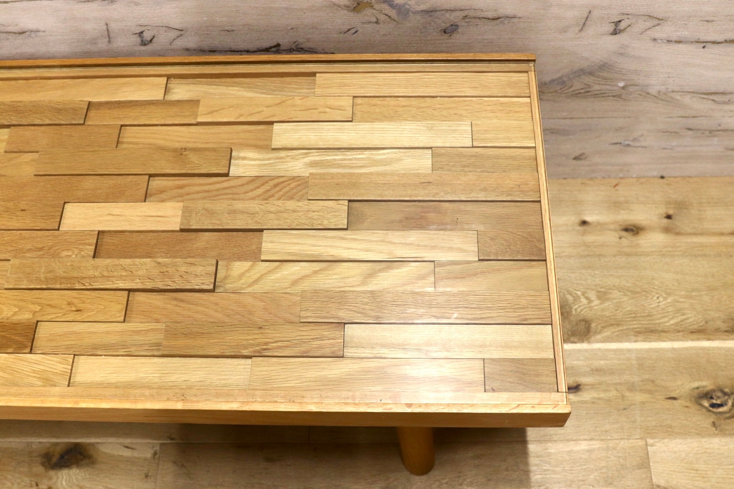 GMJH275B○SHIGIYAMA / シギヤマ家具工業 TORTE トルテ センターテーブル リビングテーブル オーク材 国産家具 定価約6.2万円 展示品
