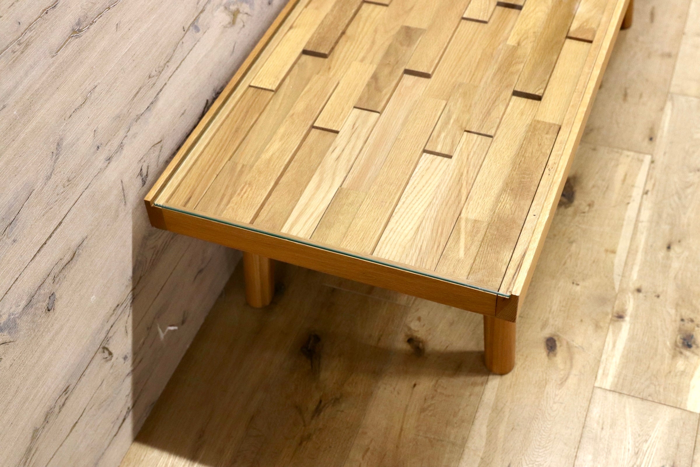 GMJH275B○SHIGIYAMA / シギヤマ家具工業 TORTE トルテ センターテーブル リビングテーブル オーク材 国産家具 定価約6.2万円 展示品