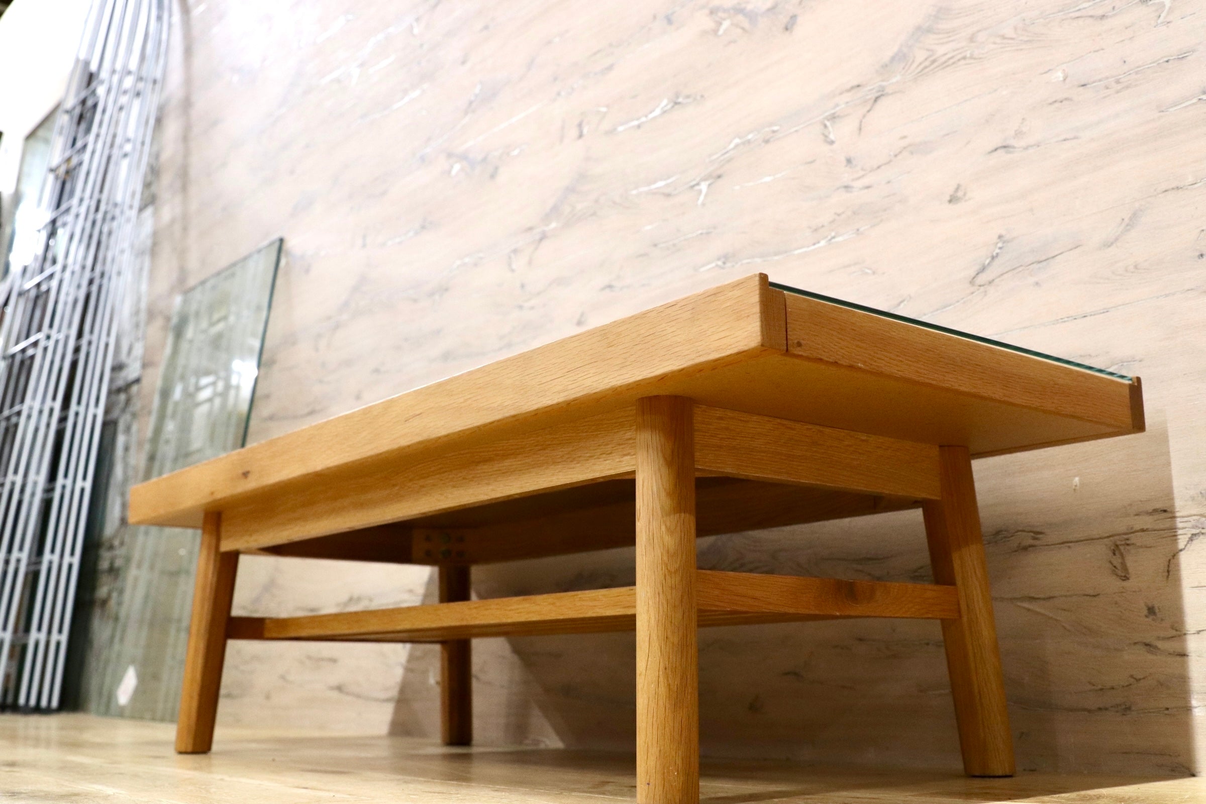 GMJH275B○SHIGIYAMA / シギヤマ家具工業 TORTE トルテ センターテーブル リビングテーブル オーク材 国産家具 定価約6.2万円 展示品
