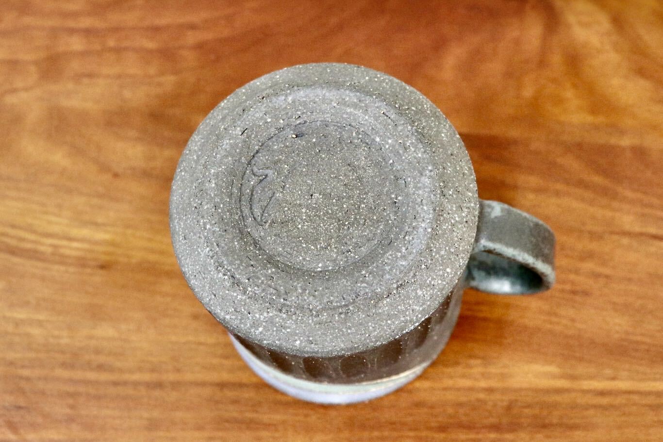GMJO95A〇市野悟窯 市野哲次 丹波焼 彩色線象嵌 マグカップ 陶器 現代陶芸 作家物