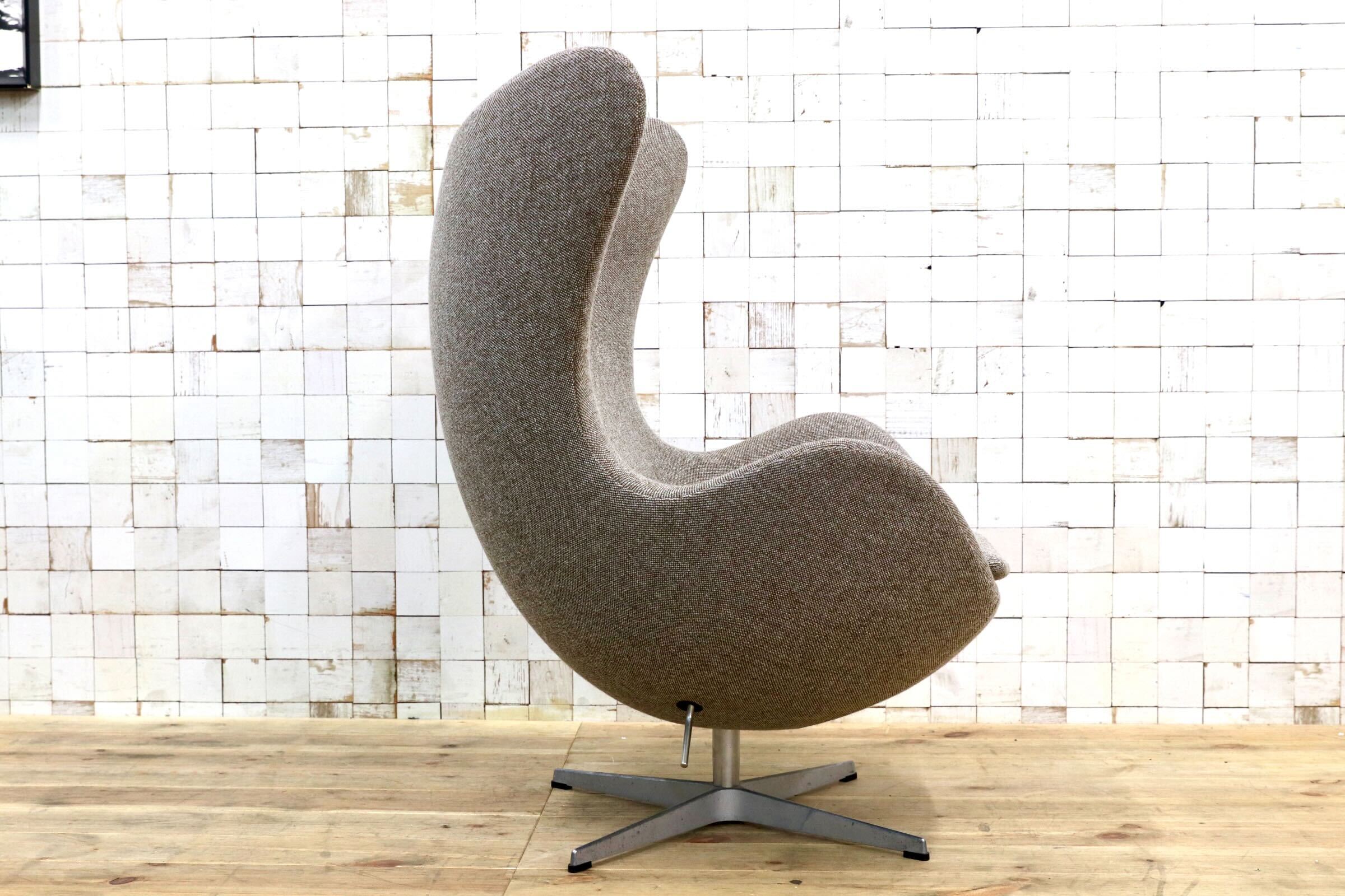 GMIO564○FRITZ HANSEN / フリッツハンセン エッグチェア アルネ・ヤコブセン ファブリック 北欧家具 名作椅子 ラウンジチェア