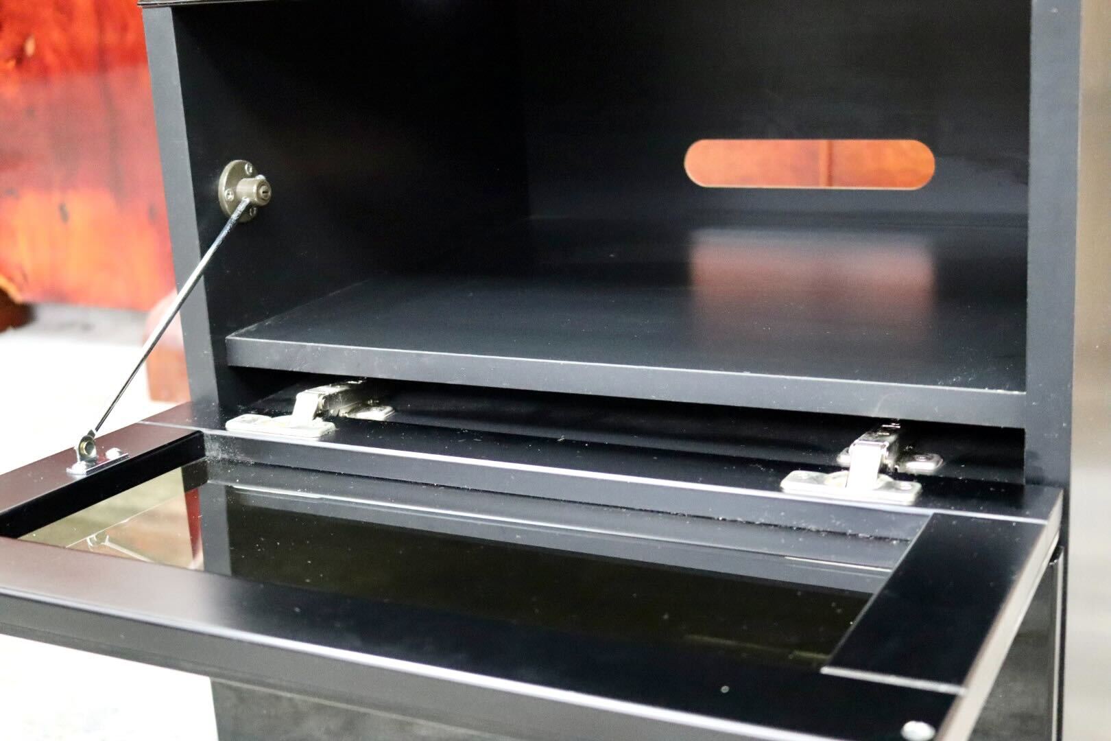 GMIH318B○静岡家具 MKマエダ家具 サイドキャビネット テレビボード サイドチェスト 収納 引き出し スタイリッシュ モダン