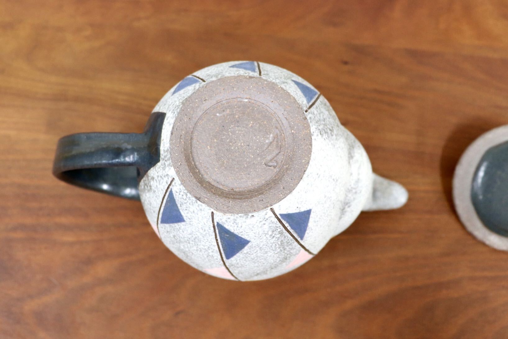 GMJO92〇市野悟窯 市野哲次 丹波焼 ティーポット 陶器 現代陶芸 丹波篠山 作家物