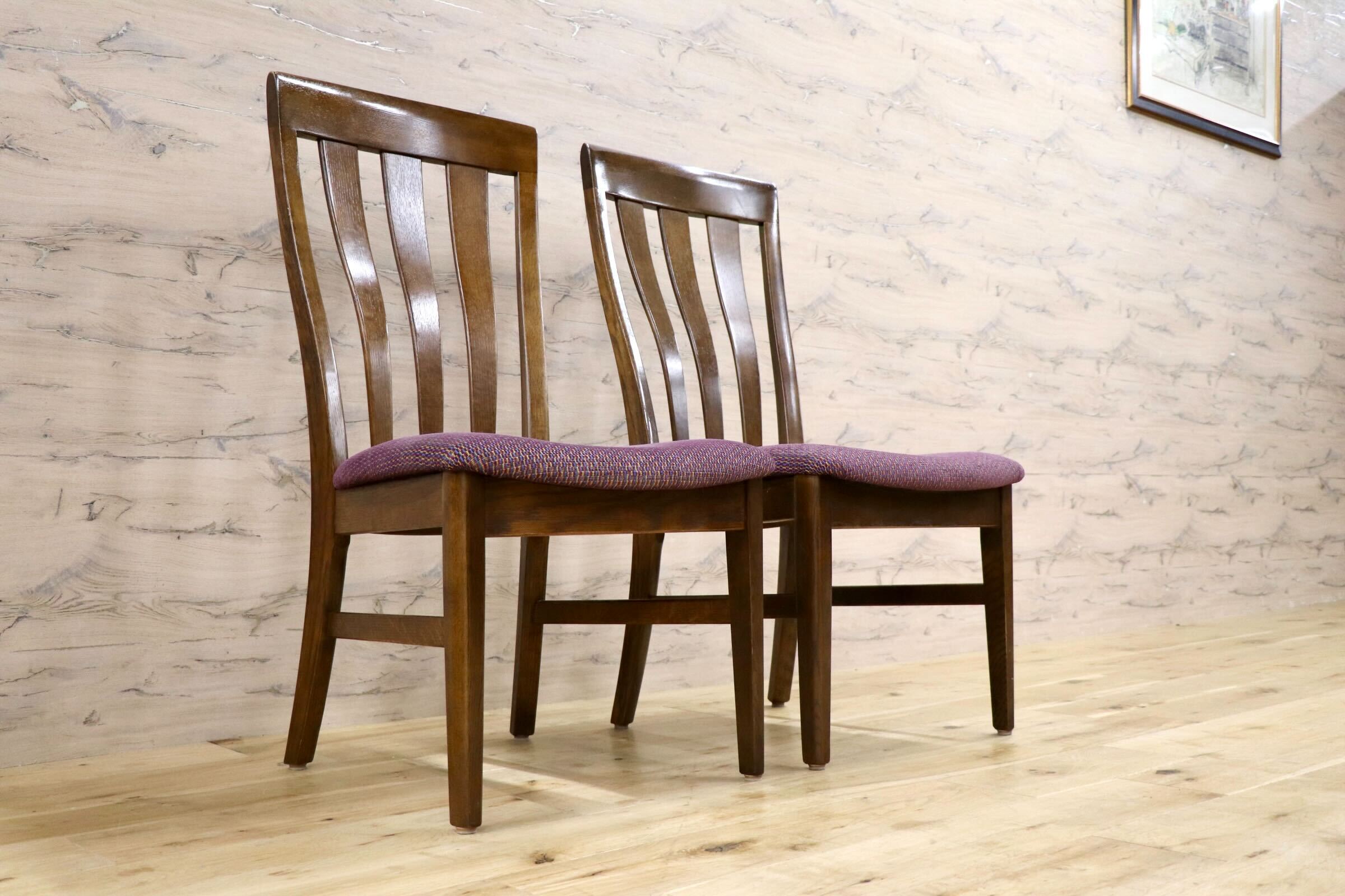 GMJH34○karimoku / カリモク家具 ダイニングチェア 2脚セット 木製