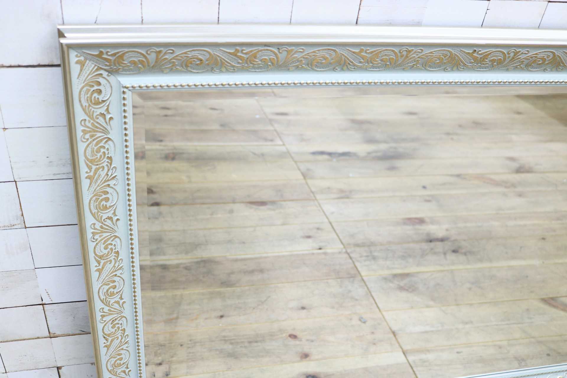 GMIK750E○ウォールミラー 壁掛け鏡 姿見 壁掛けミラー 全身鏡 立て掛けミラー 鏡 アンティーク調 店舗什器 未使用B品