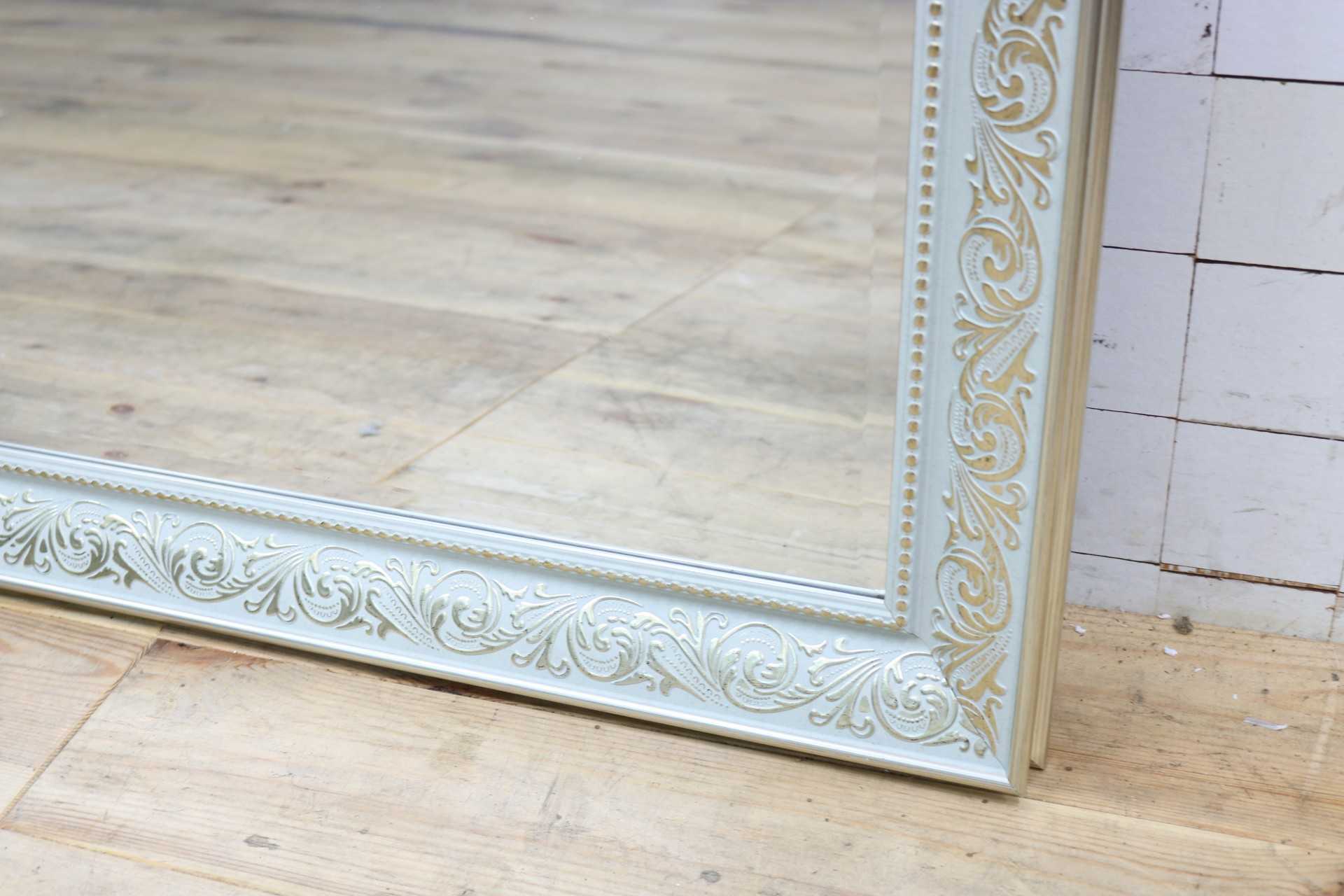 GMIK750E○ウォールミラー 壁掛け鏡 姿見 壁掛けミラー 全身鏡 立て掛けミラー 鏡 アンティーク調 店舗什器 未使用B品