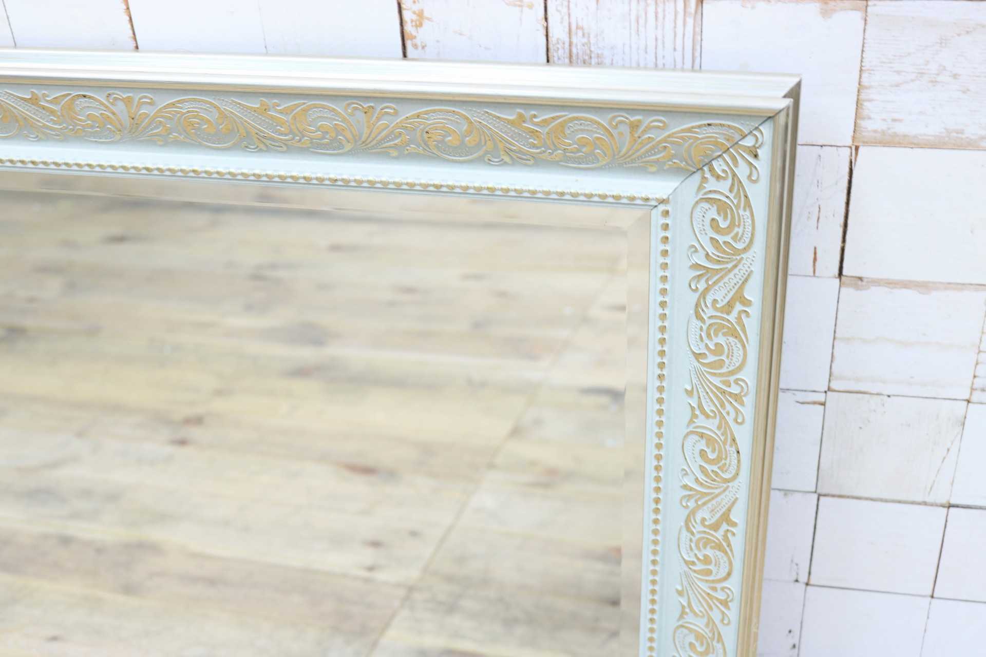 GMIK750E○ウォールミラー 壁掛け鏡 姿見 壁掛けミラー 全身鏡 立て掛けミラー 鏡 アンティーク調 店舗什器 未使用B品