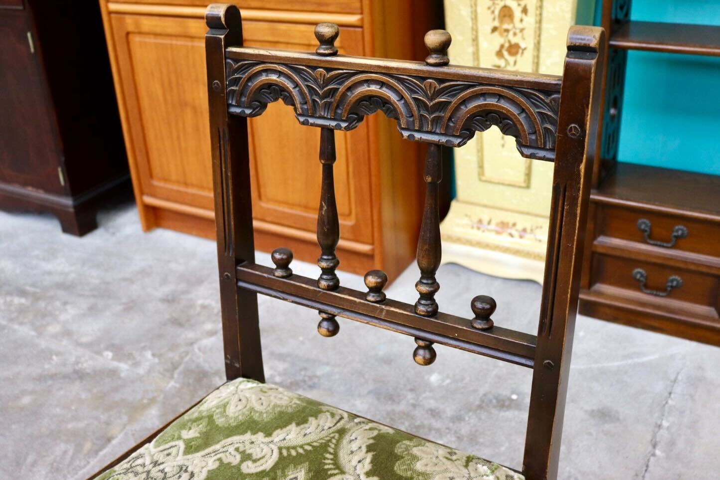 GMIK405C○ERCOL / アーコール Old Colonial ヨークシャー ダイニングチェア イギリス ヴィンテージ クラシック 西洋 アンティーク 稀少