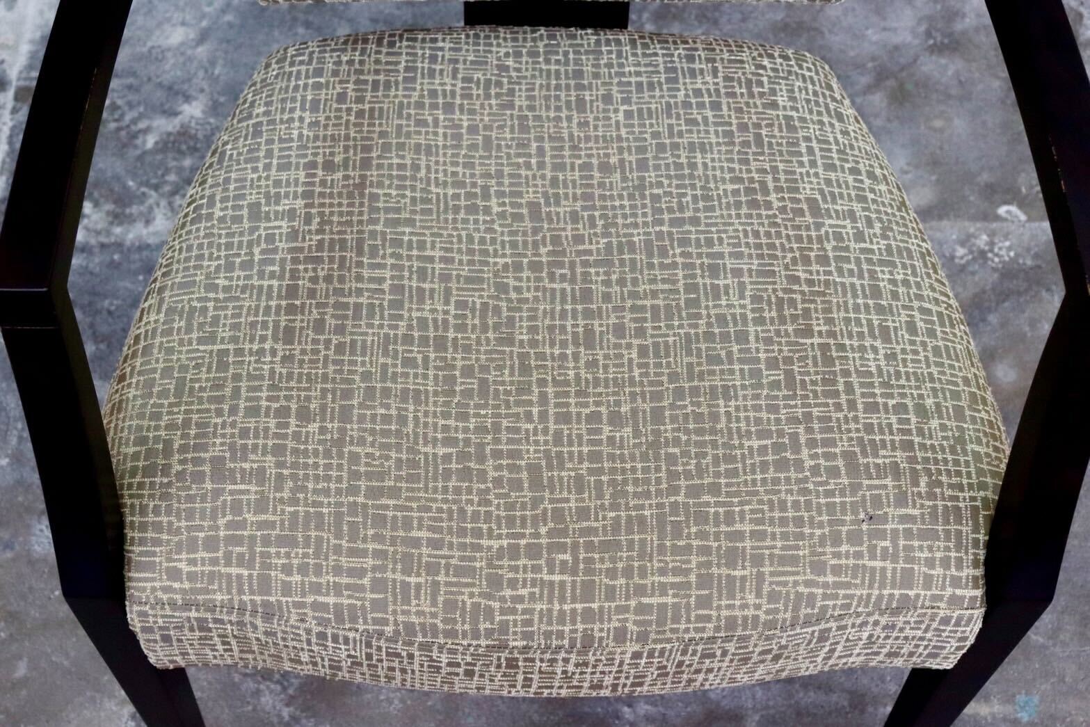 GMIH172A○ROCKSTONE / ロックストーン ダイニングチェア 椅子 アームチェア ファブリック 北欧 アンティーク モデルルーム展示品