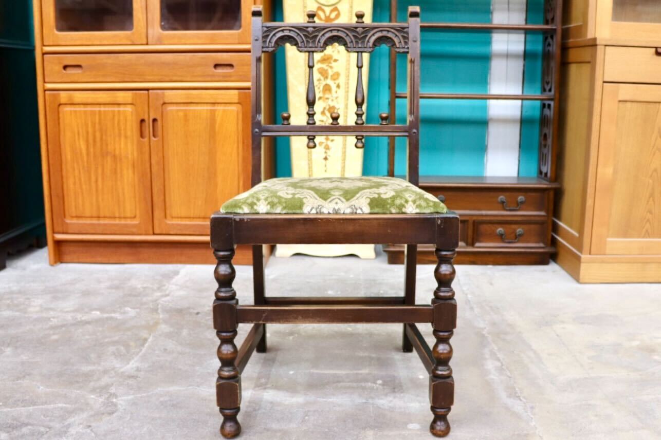 GMIK405D○ERCOL / アーコール Old Colonial ヨークシャー ダイニングチェア イギリス ヴィンテージ クラシック 西洋 アンティーク 稀少