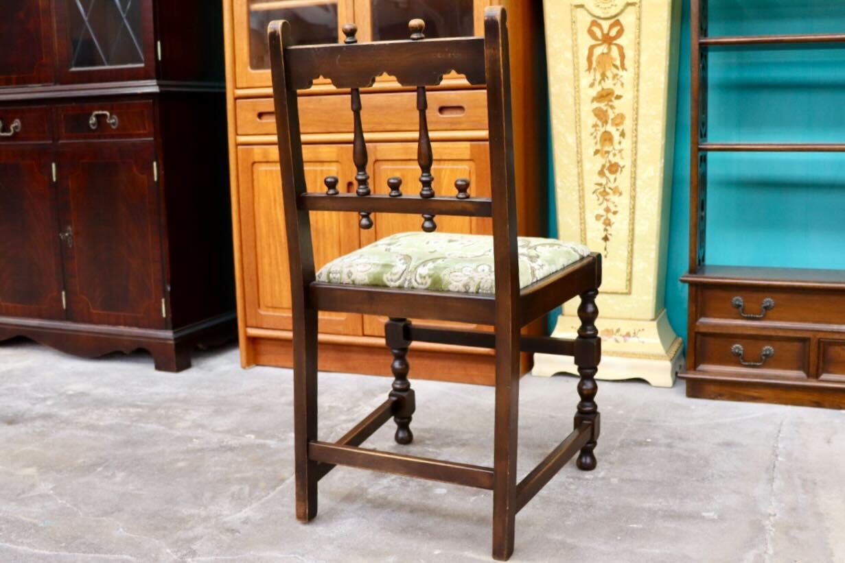 GMIK405D○ERCOL / アーコール Old Colonial ヨークシャー ダイニングチェア イギリス ヴィンテージ クラシック 西洋 アンティーク 稀少