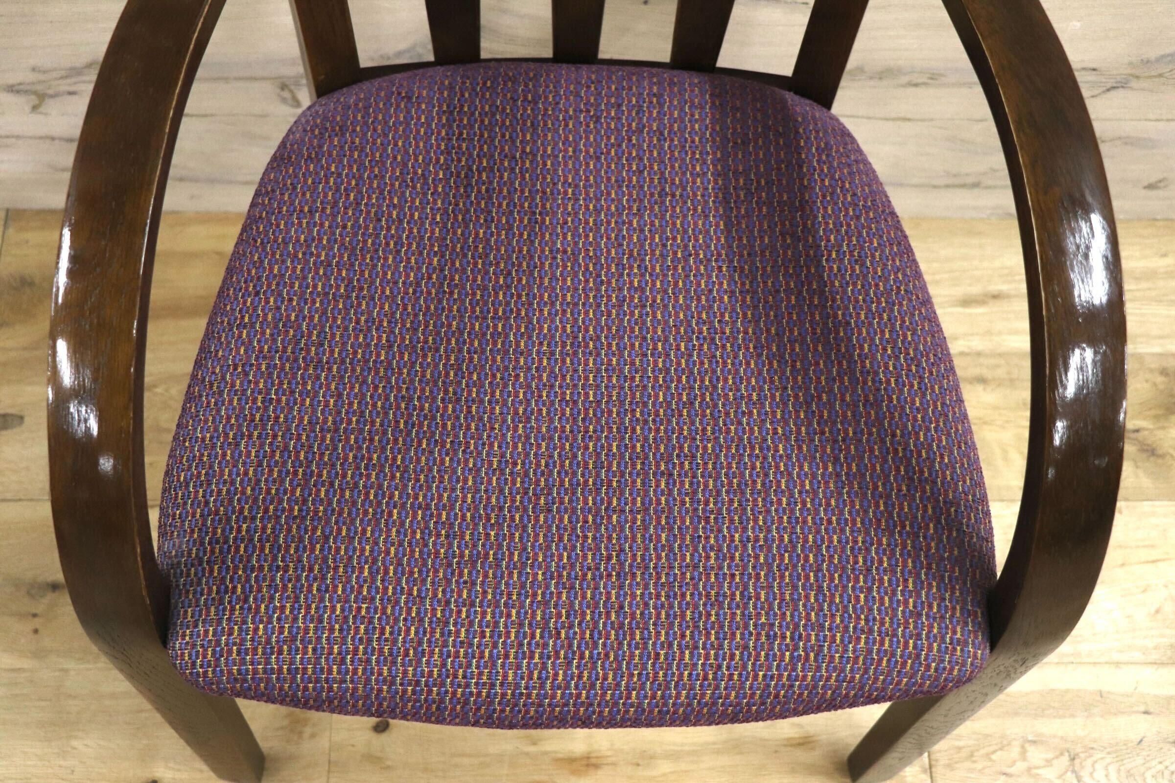 GMJH34B○karimoku / カリモク家具 ダイニングチェア アームチェア 木製 椅子 食卓椅子 ハイバック 天然木 国産家具