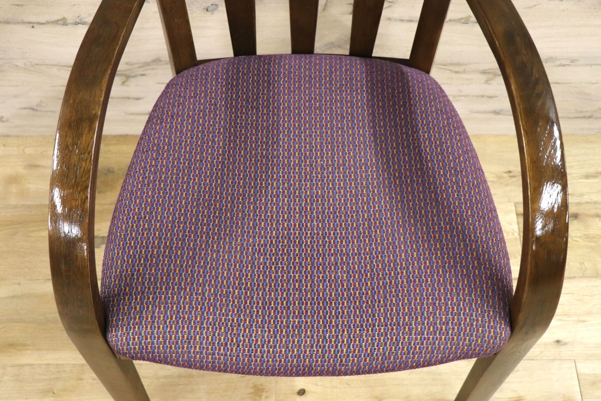 GMJH34C○karimoku / カリモク家具 ダイニングチェア アームチェア 木製 椅子 食卓椅子 ハイバック 天然木 国産家具