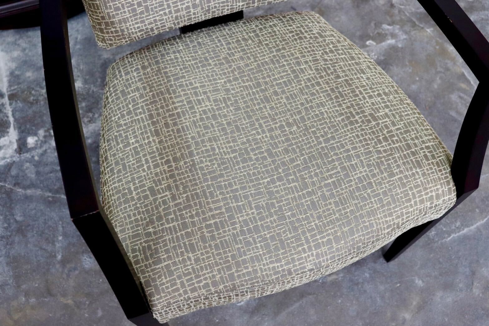 GMIH172D○ROCKSTONE / ロックストーン ダイニングチェア 椅子 アームチェア ファブリック 北欧スタイル　モデルルーム展示品