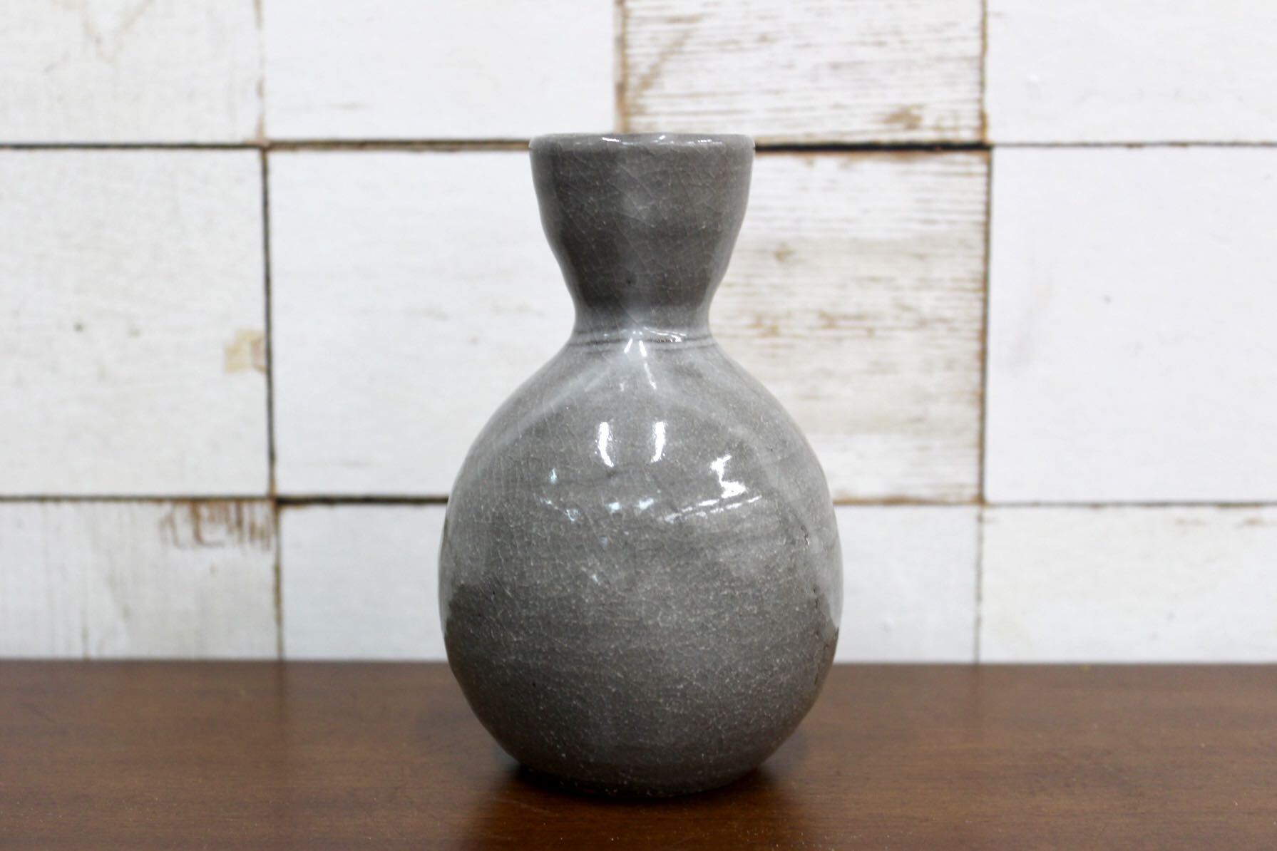 GMJK371J〇紀州焼 葵窯 徳利 酒器 酒注ぎ 共箱 茶道具 煎茶道具 陶器 焼物 未使用