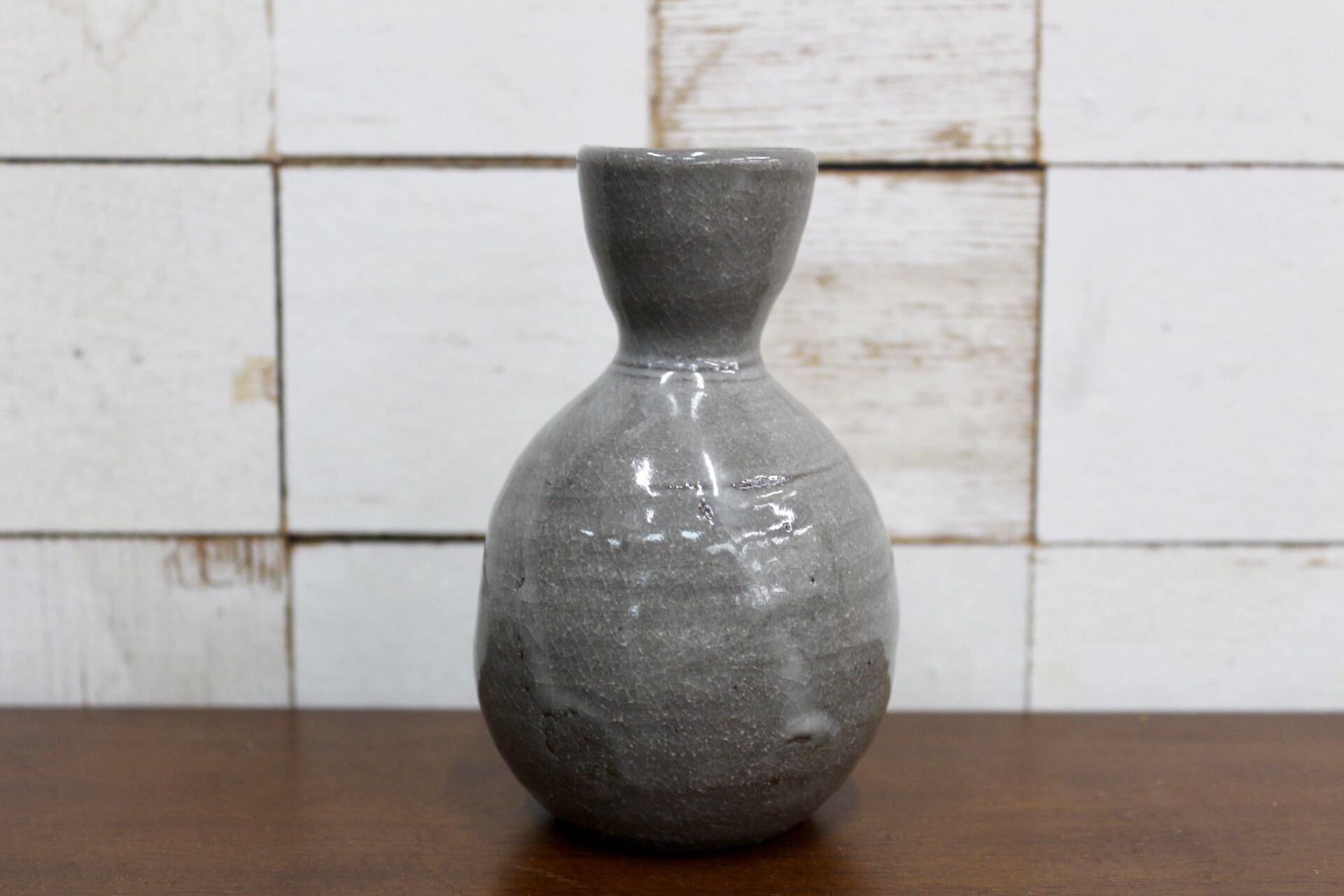 GMJK371J〇紀州焼 葵窯 徳利 酒器 酒注ぎ 共箱 茶道具 煎茶道具 陶器 焼物 未使用