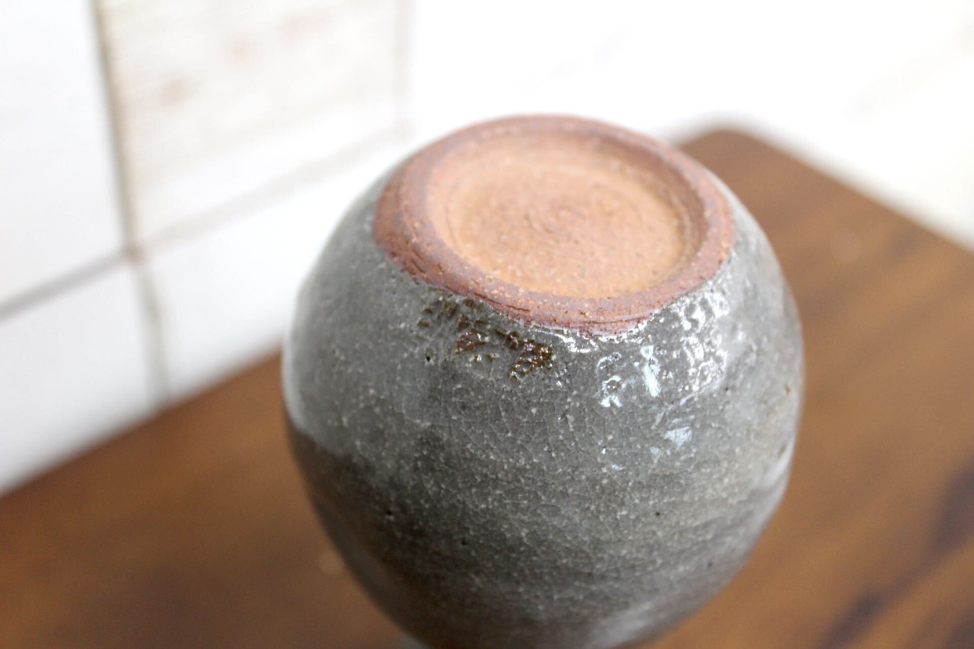 GMJK371J〇紀州焼 葵窯 徳利 酒器 酒注ぎ 共箱 茶道具 煎茶道具 陶器 焼物 未使用