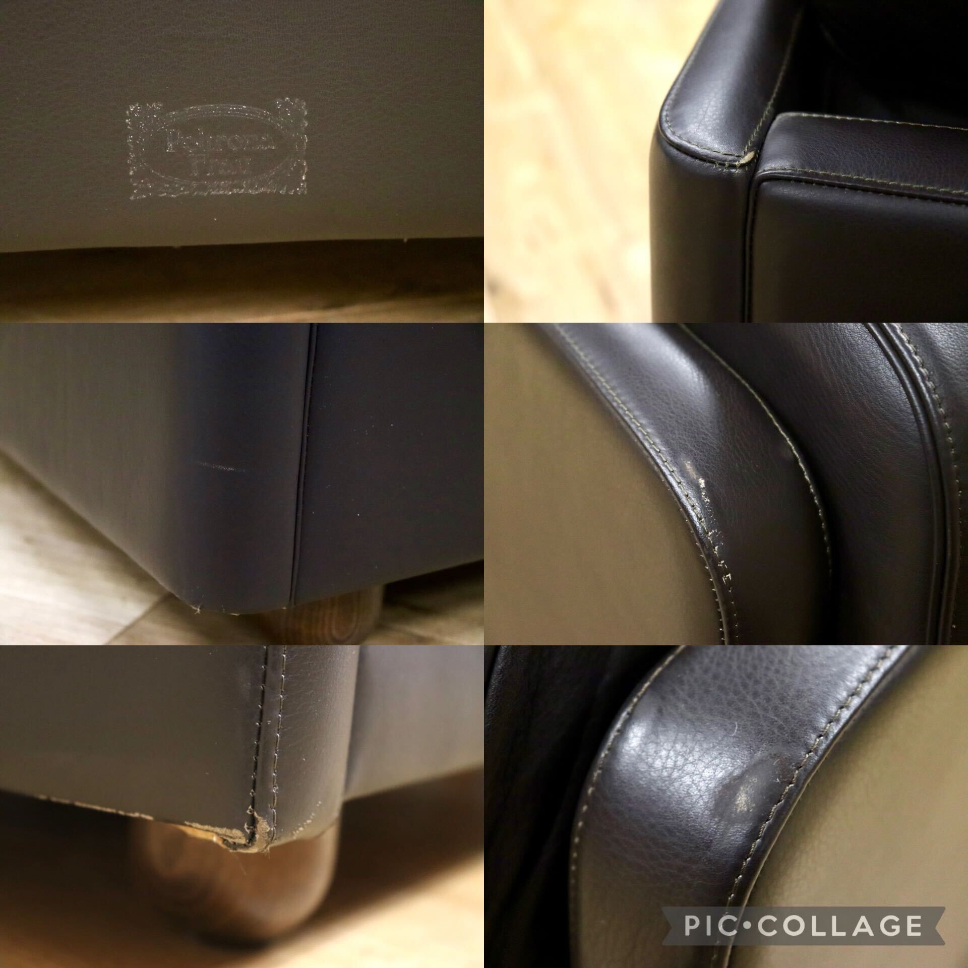 GMHN201F○PoltronaFrau / ポルトローナフラウ 1人掛けソファ シングルソファ イタリア製 総革 ダークブラウン IDC大塚家具 定価約150万