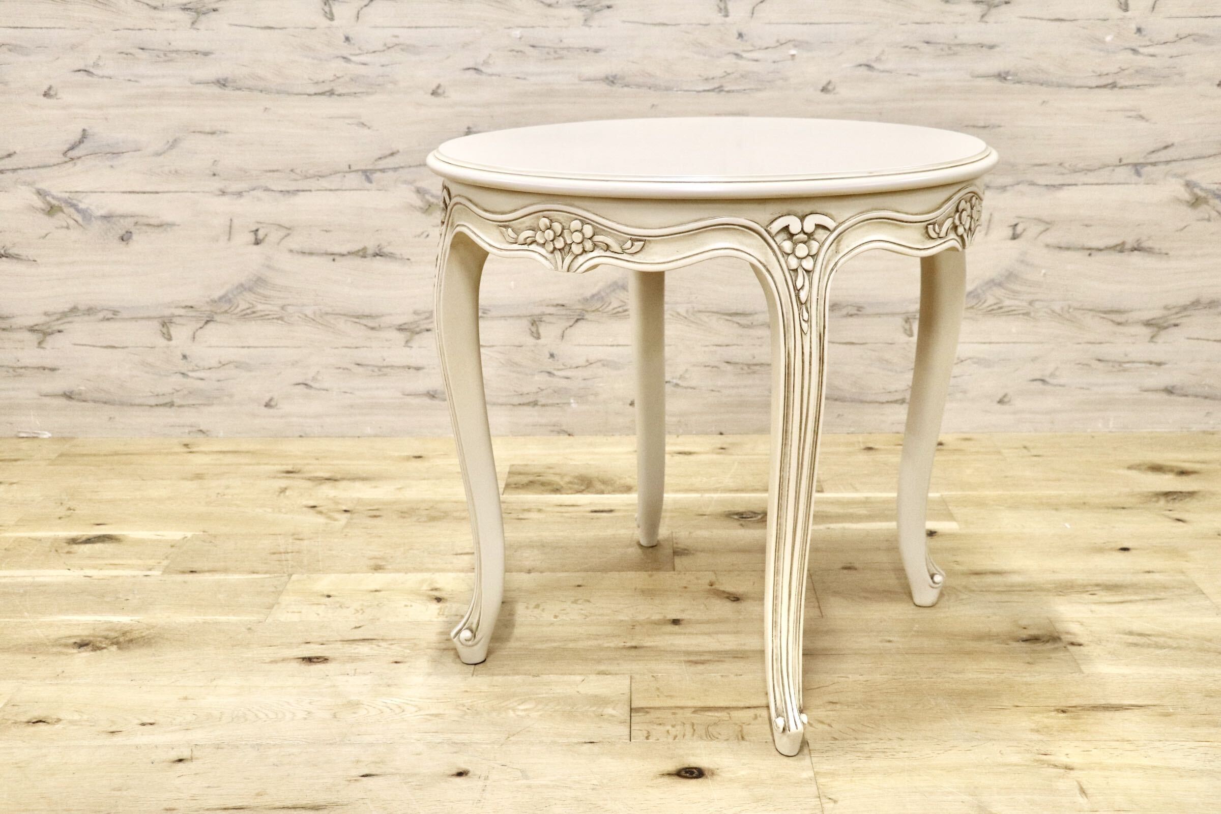 GMJS259G○domani / ドマーニ Louis XV ルイ15世 サイドテーブル コンソールテーブル 西洋 アンティーク カリモク最高峰 定価約21万 展示品