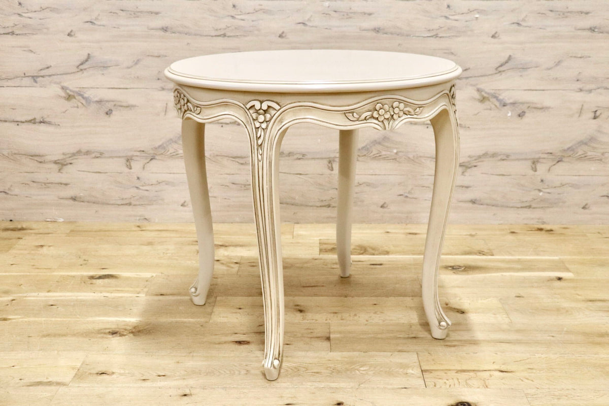 GMJS259G○domani / ドマーニ Louis XV ルイ15世 サイドテーブル コンソールテーブル 西洋 アンティーク カリモク最高峰 定価約21万 展示品