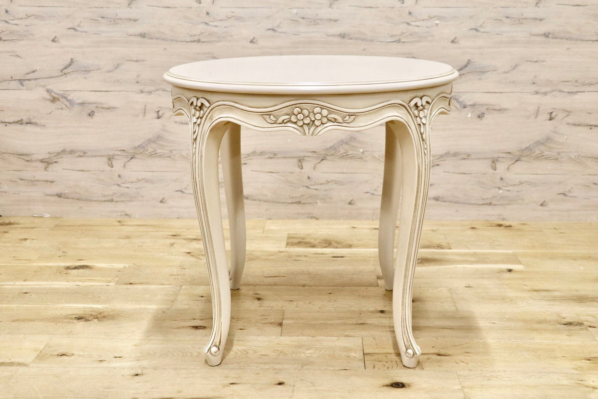 GMJS259G○domani / ドマーニ Louis XV ルイ15世 サイドテーブル コンソールテーブル 西洋 アンティーク カリモク最高峰 定価約21万 展示品