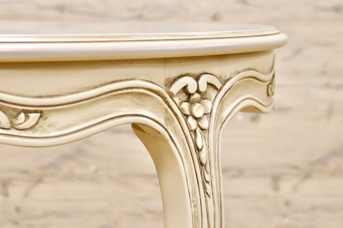 GMJS259G○domani / ドマーニ Louis XV ルイ15世 サイドテーブル コンソールテーブル 西洋 アンティーク カリモク最高峰 定価約21万 展示品