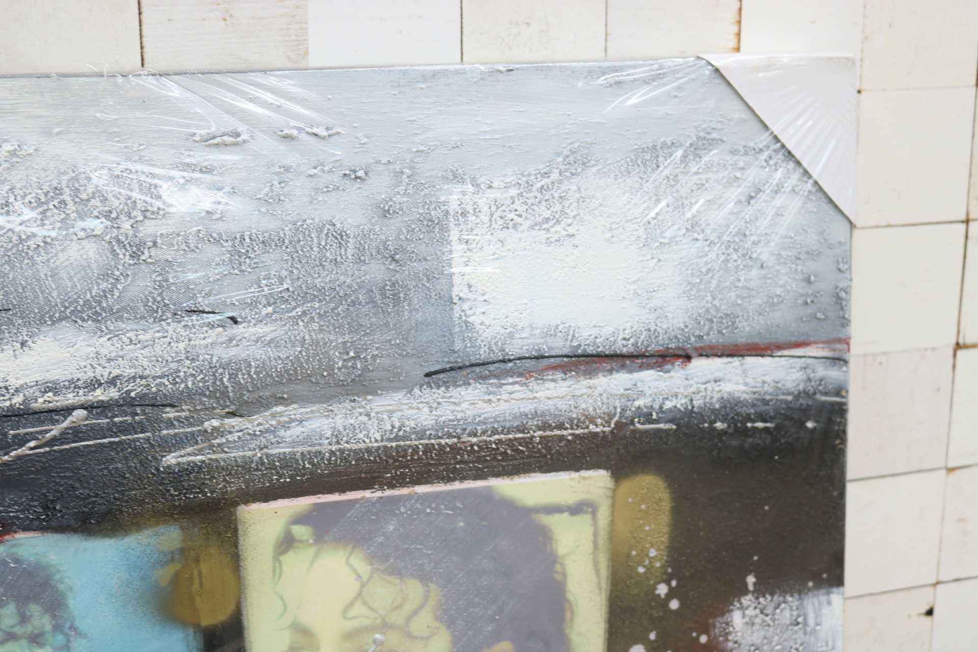 GMIK749AA◯マイケル・ジャクソン アートパネル 大型 インテリアボード コラージュアート