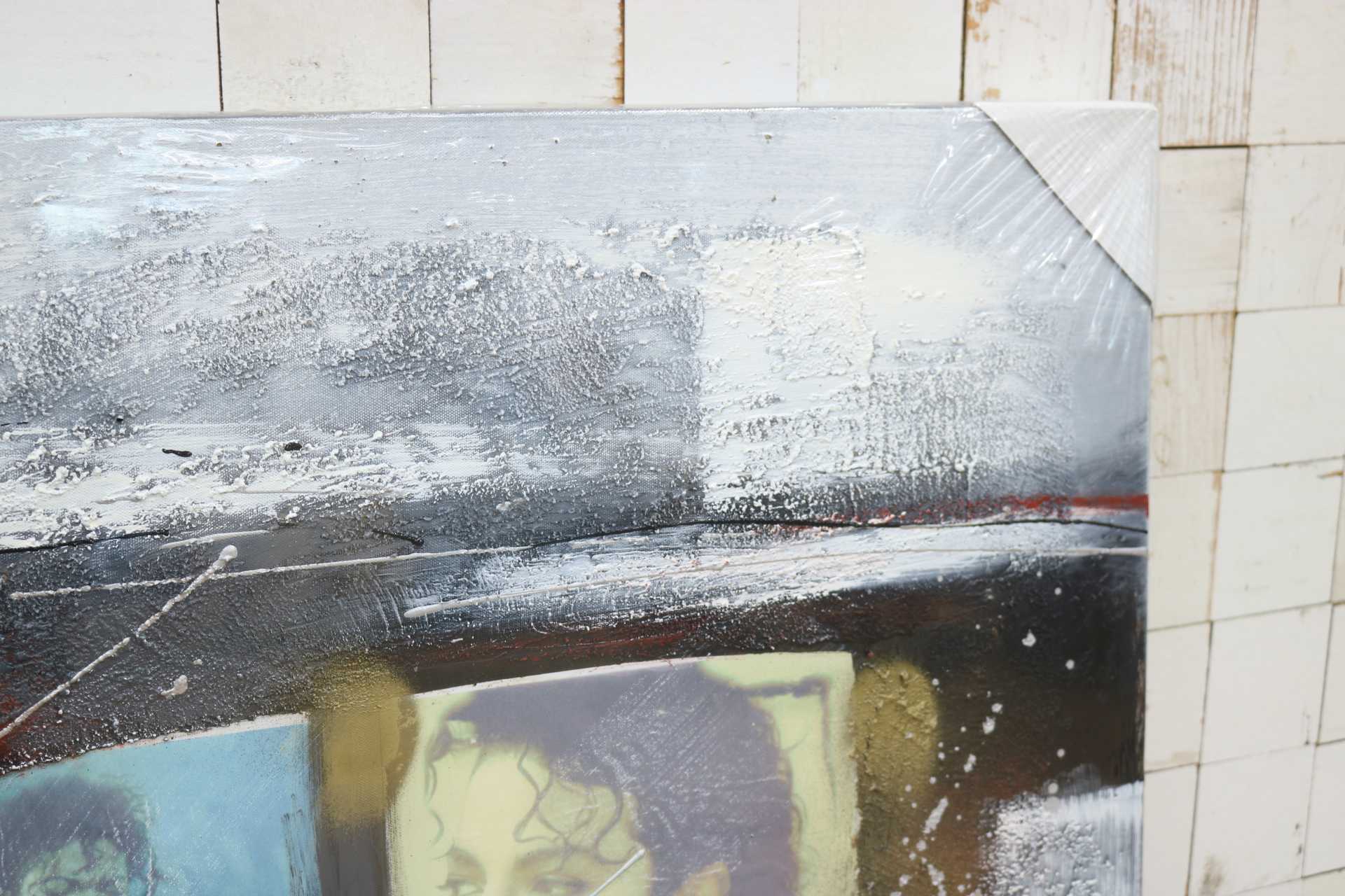 GMIK749AB◯マイケル・ジャクソン アートパネル 大型 インテリアボード コラージュアート