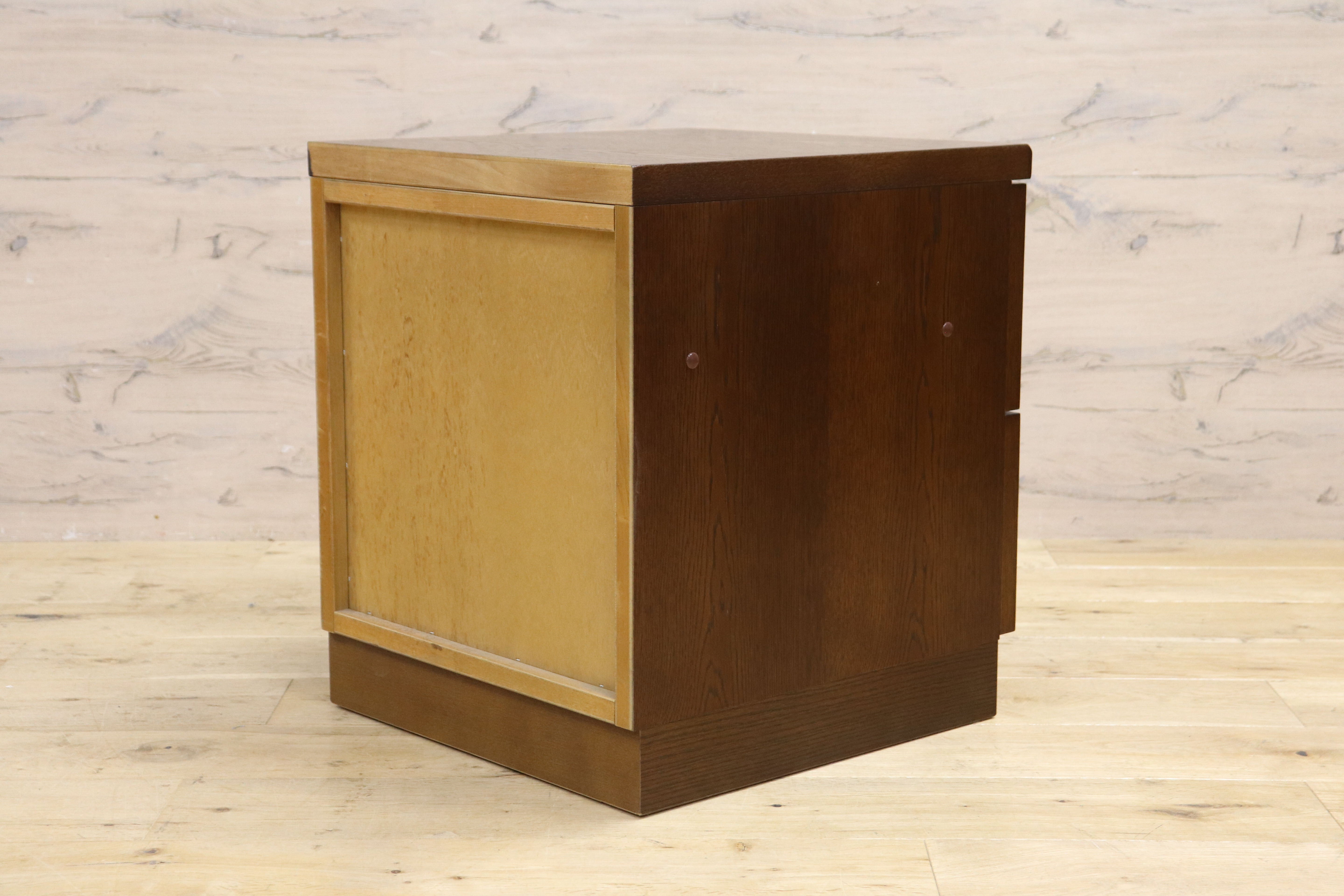 GMIS449C○高橋工芸 SEED シード サイドチェスト サイドボード キャビネット オーク材 収納家具 府中家具 高級家具 展示品