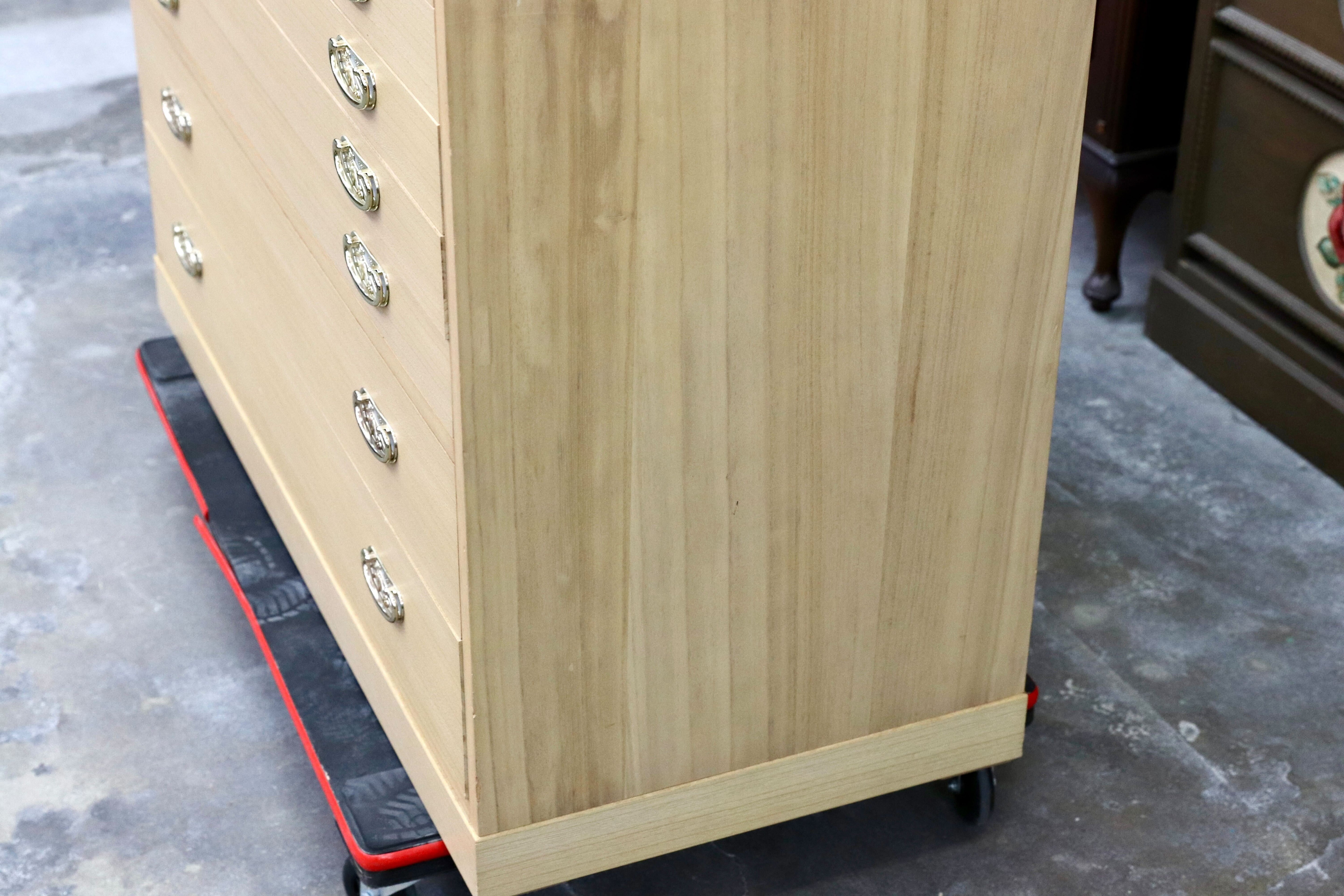 GMIH517○桐箪笥 整理箪笥 引出し収納 桐ダンス 箪笥 和家具 和モダン 定価13.5万