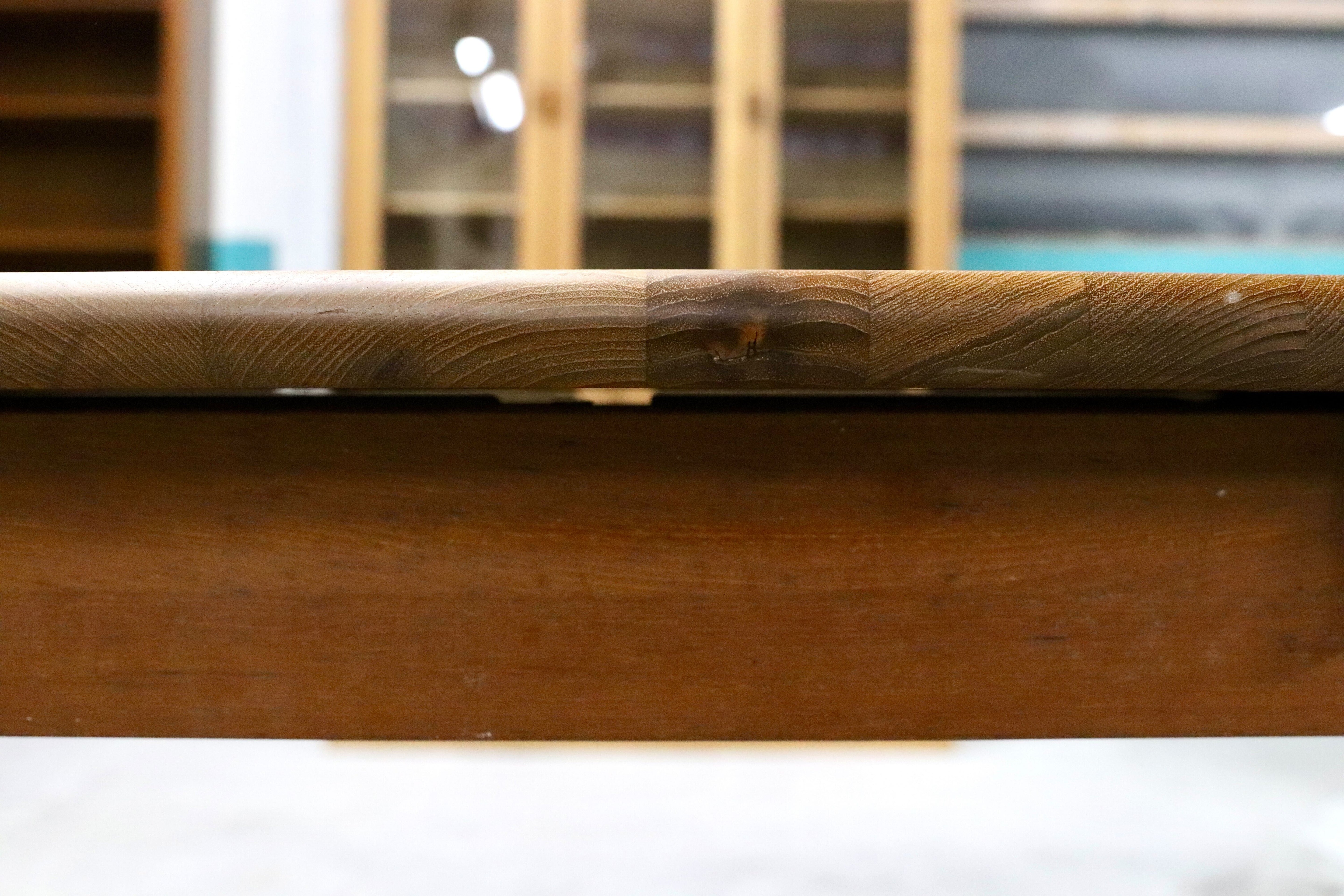 GMHK395○北欧スタイル チーク無垢材 エクステンション 伸長式 ダイニングテーブル 北欧ヴィンテージ ヴィンテージ デンマーク