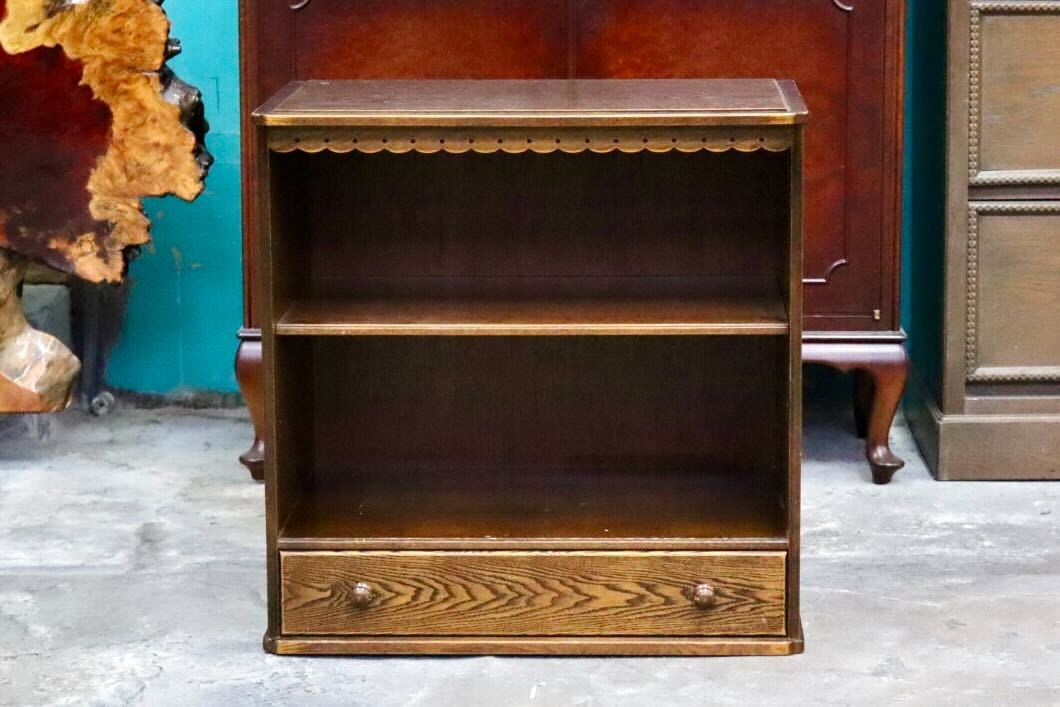 GMIS386○パリの雑貨屋 インテルナ南条 チェスト 棚 サイドボード ブックシェルフ 本棚 飾り棚 引き出し ヨーロッパ レトロ ヴィンテージ