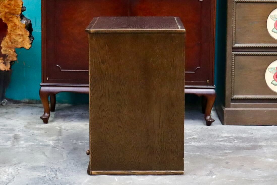 GMIS386○パリの雑貨屋 インテルナ南条 チェスト 棚 サイドボード ブックシェルフ 本棚 飾り棚 引き出し ヨーロッパ レトロ ヴィンテージ