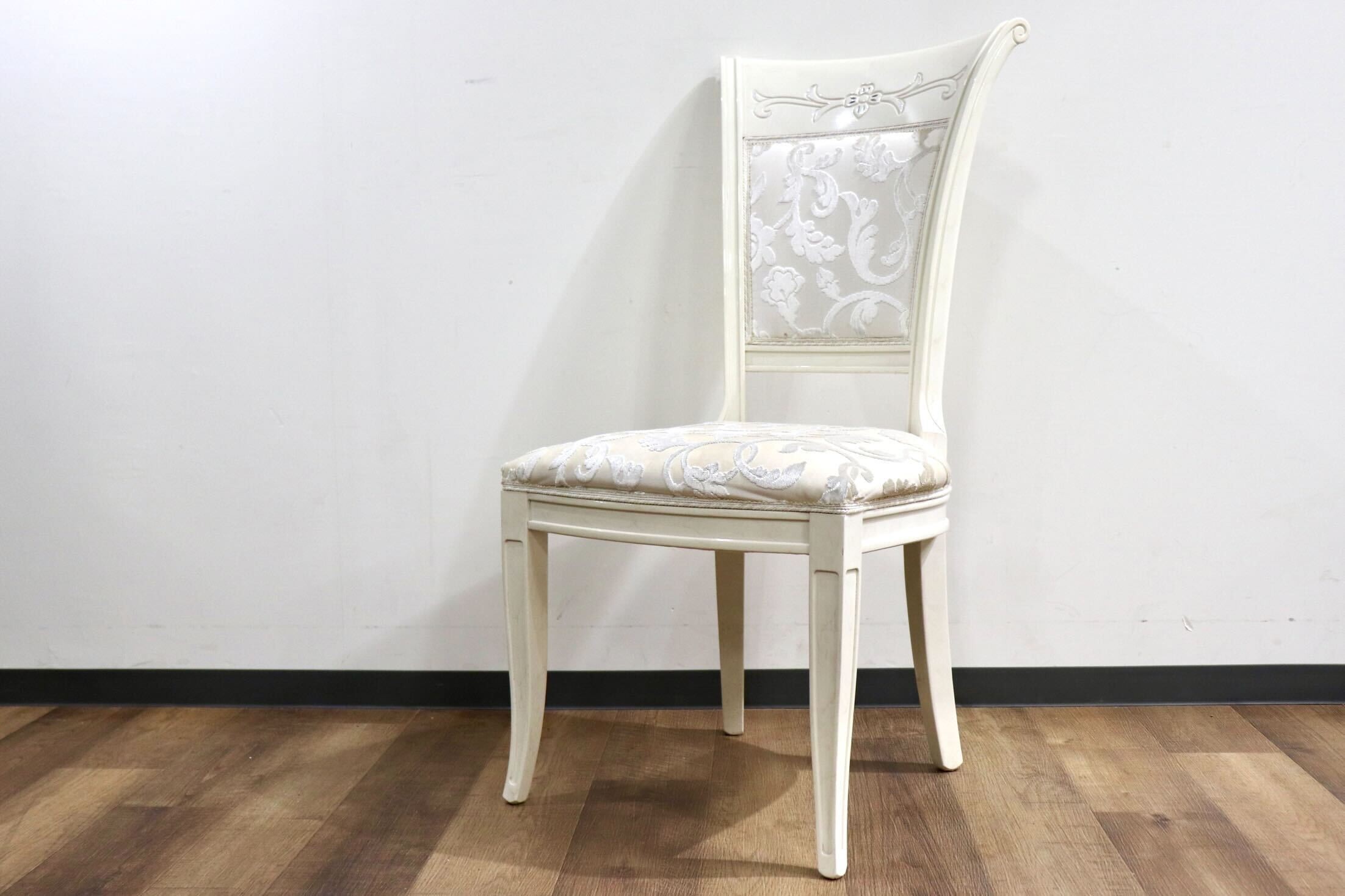 GMHK842F○SaltarelliMOBILI / サルタレッリモビリ GIULIETTA ジュリエッタ ダイニングチェア 姫家具 ロココ調 イタリア製 定価約6.8万
