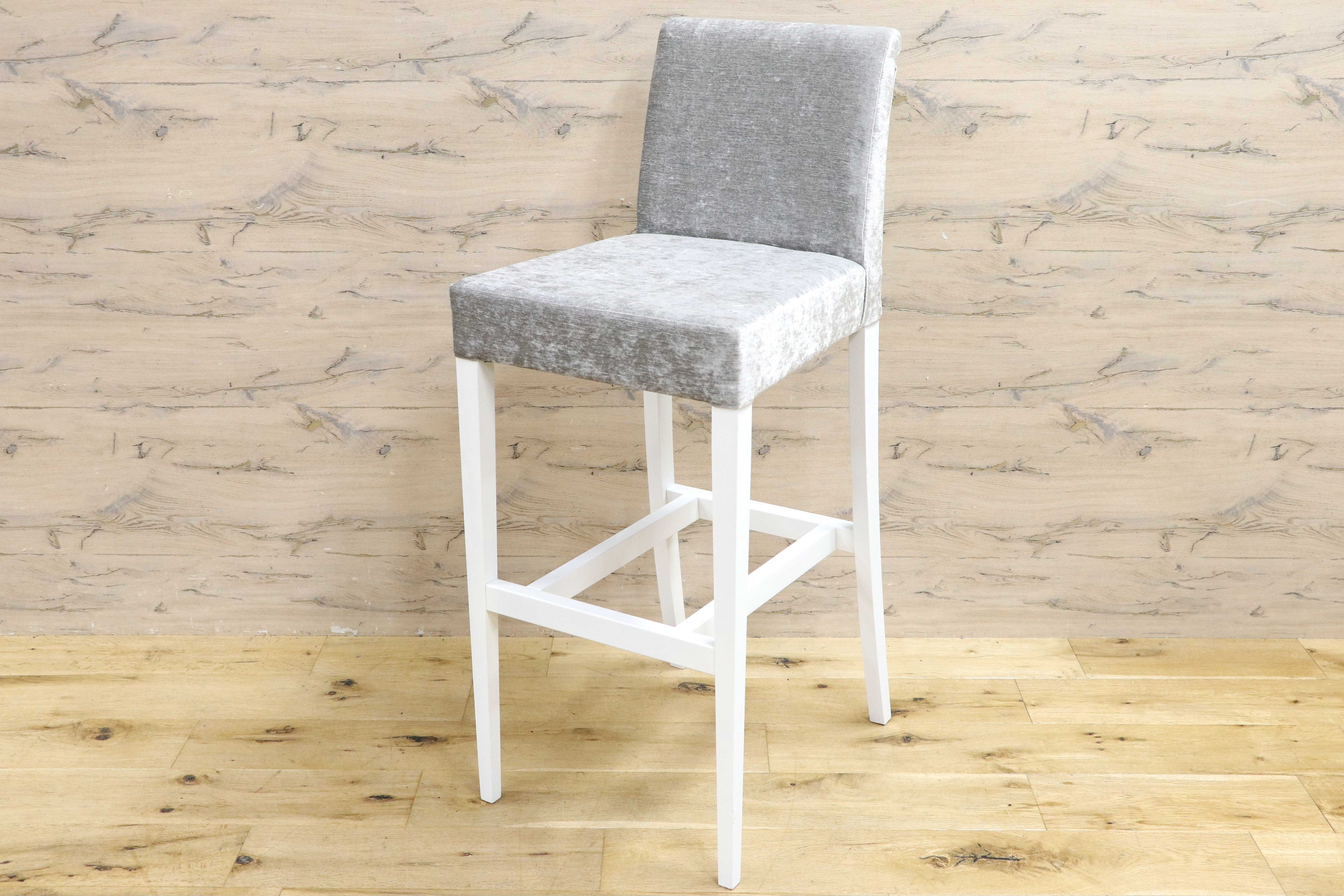 GMIK615A○Proceed / プロシード カウンターチェア ハイカウンターチェア 木製 椅子 ファブリック グレー シンプルモダン 展示品