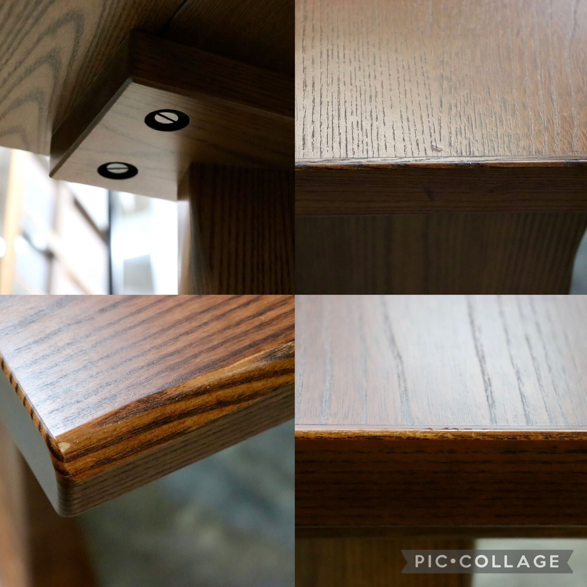 GMIH494B○工房家具 和モダン ダイニングテーブル 食卓テーブル 作業台 タモ材 和家具 店舗什器 ローテーブル リビングテーブル 美品