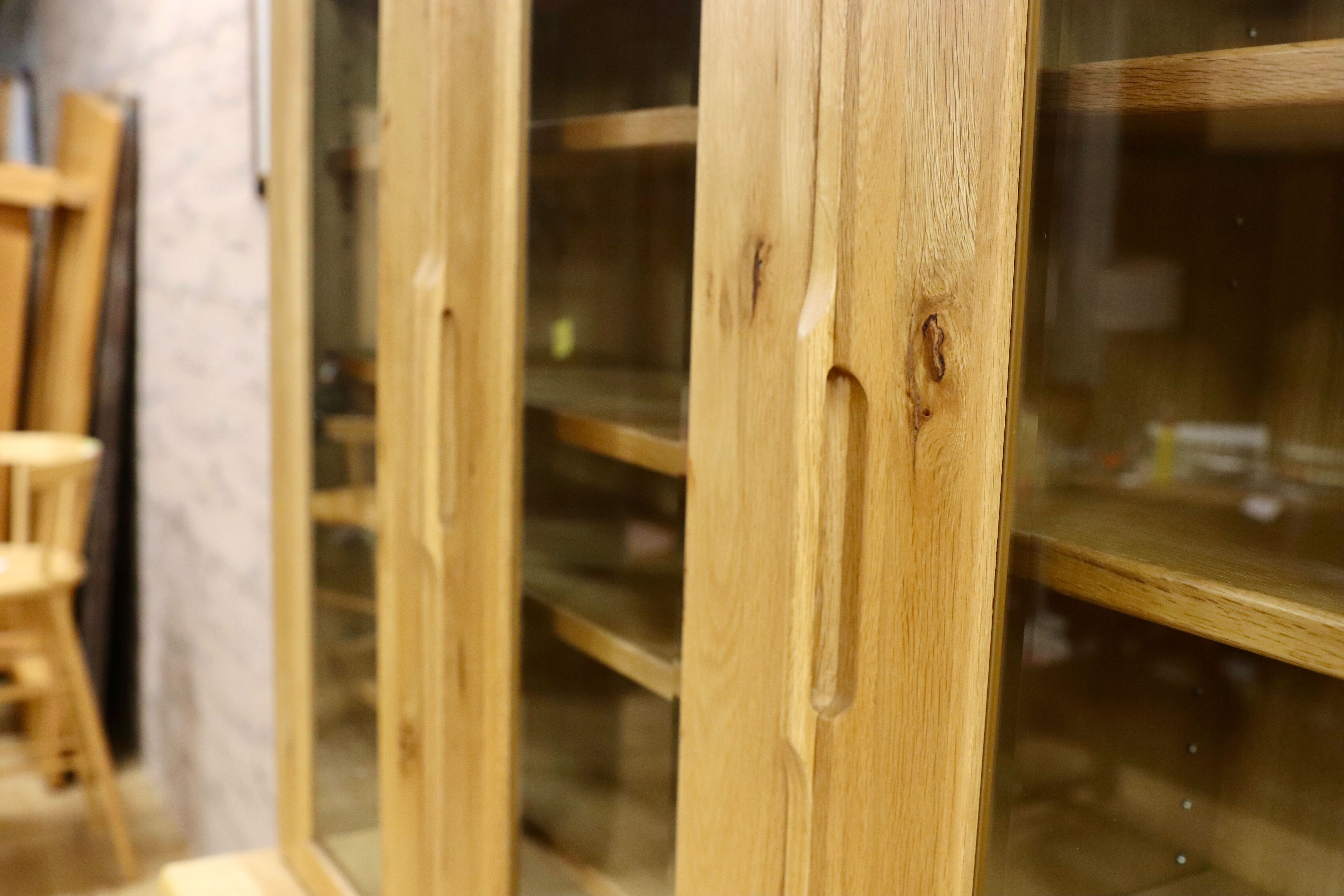 GMIH256○起立木工 / KIRITSU FURNITURE D-oak 食器棚 キッチンボード 食器棚 オーク材 北欧スタイル