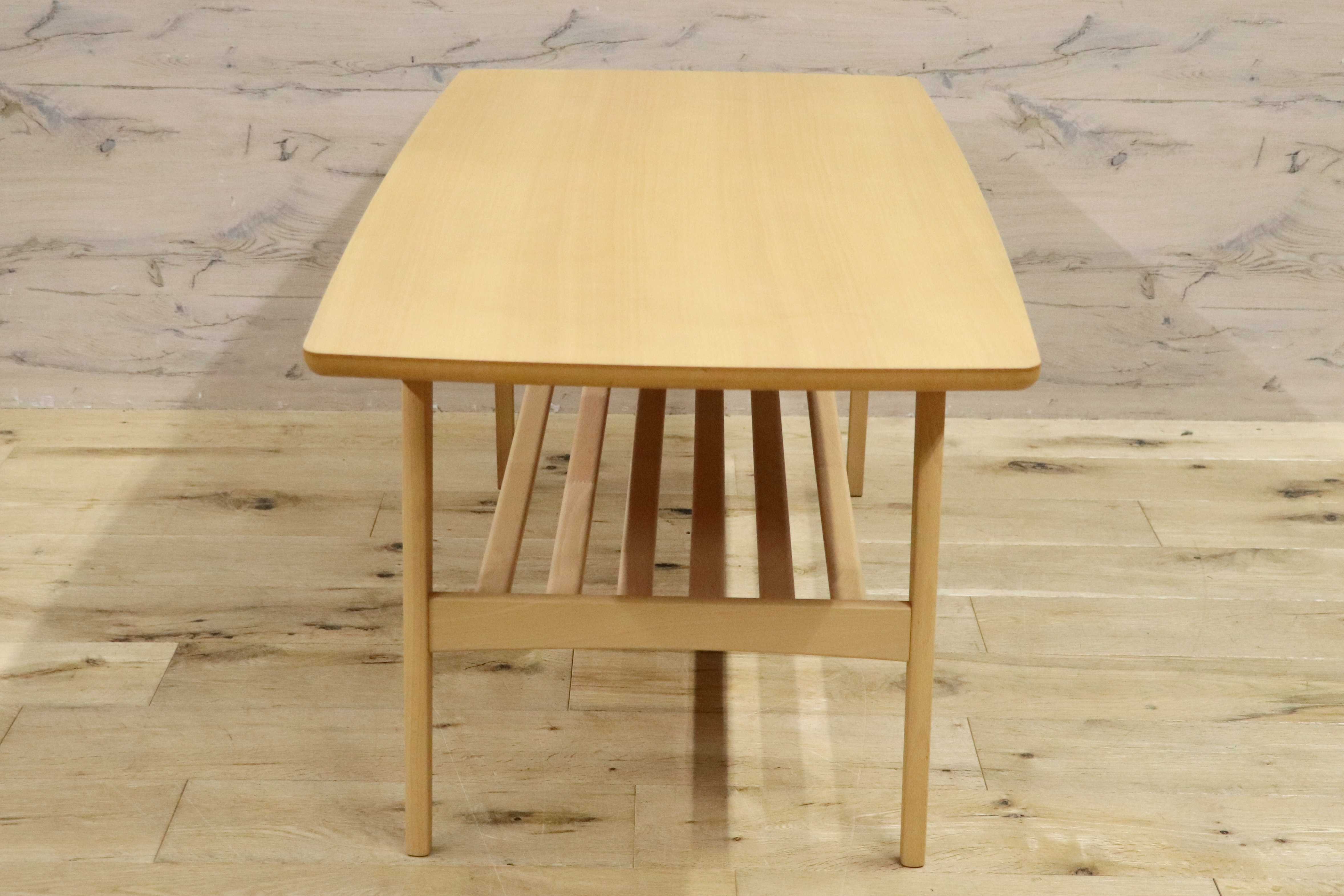 GMIK640C○カリモク60 サイドテーブル リビングテーブル ローテーブル センターテーブル ナチュラル 国産家具