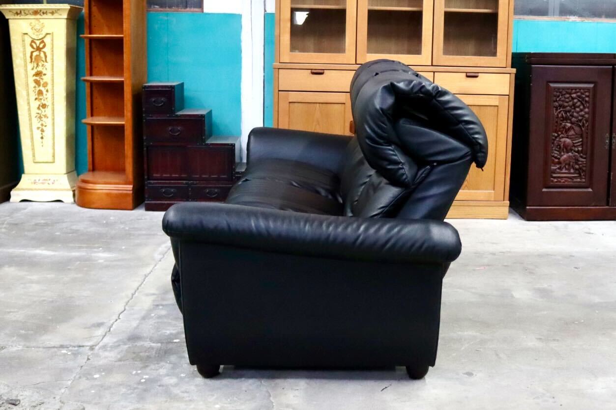 GMIS373B○MARUICHI / マルイチセーリング マンスリー 3人掛けソファ リクライニングソファ トリプルソファ 合皮 国産家具 定価24万