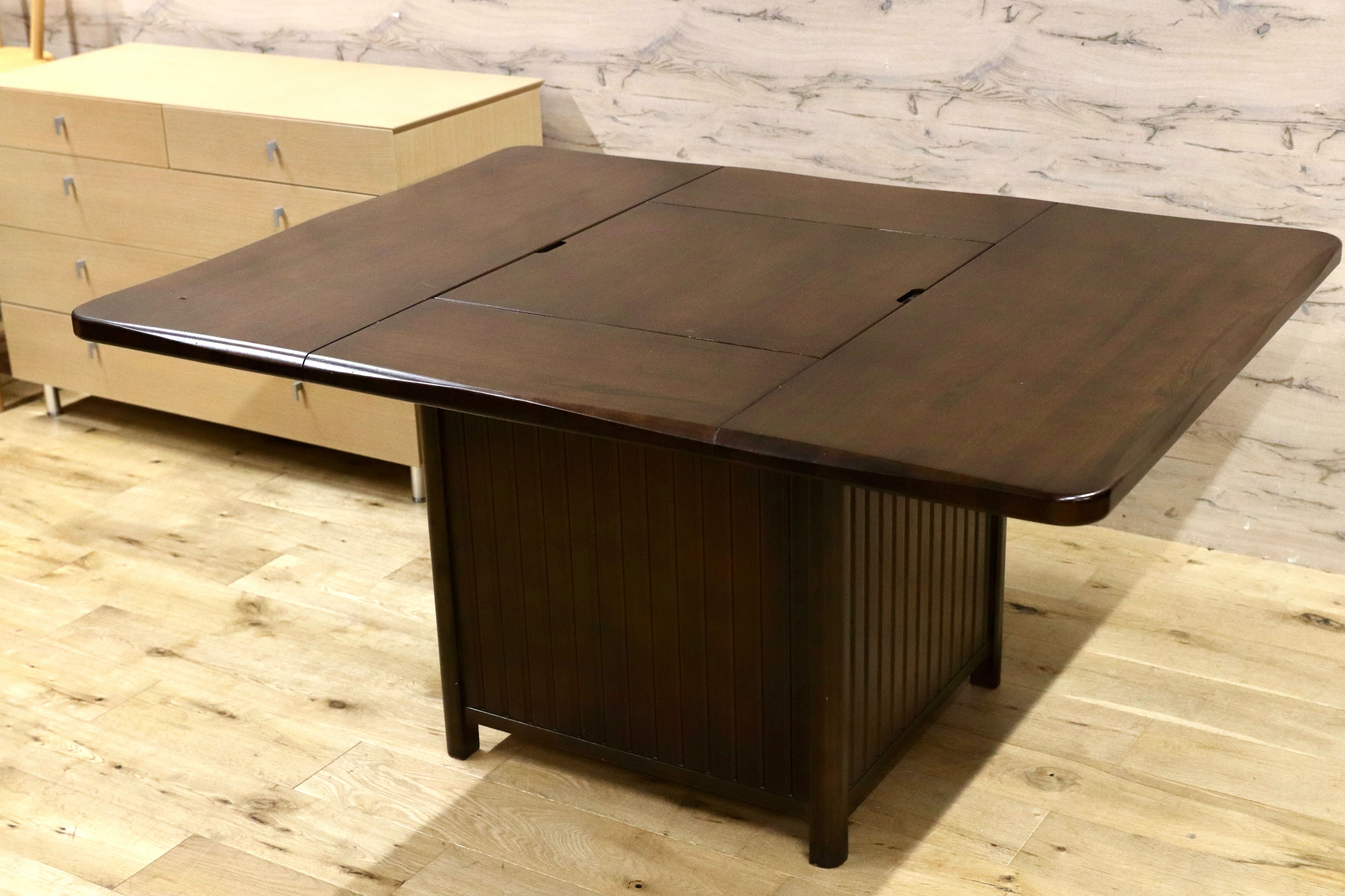 GMIH261○karimoku / カリモク ルスティック ダイニングテーブル 食卓テーブル 廃番モデル ヴィンテージ コロニアル カントリー 国産家具