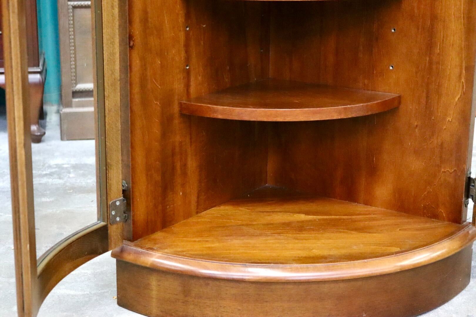 GMIH364B○karimoku / カリモク コーナーラック 飾り棚 サイドキャビネット 花台 収納家具 楢材 カントリー モダン 国産家具