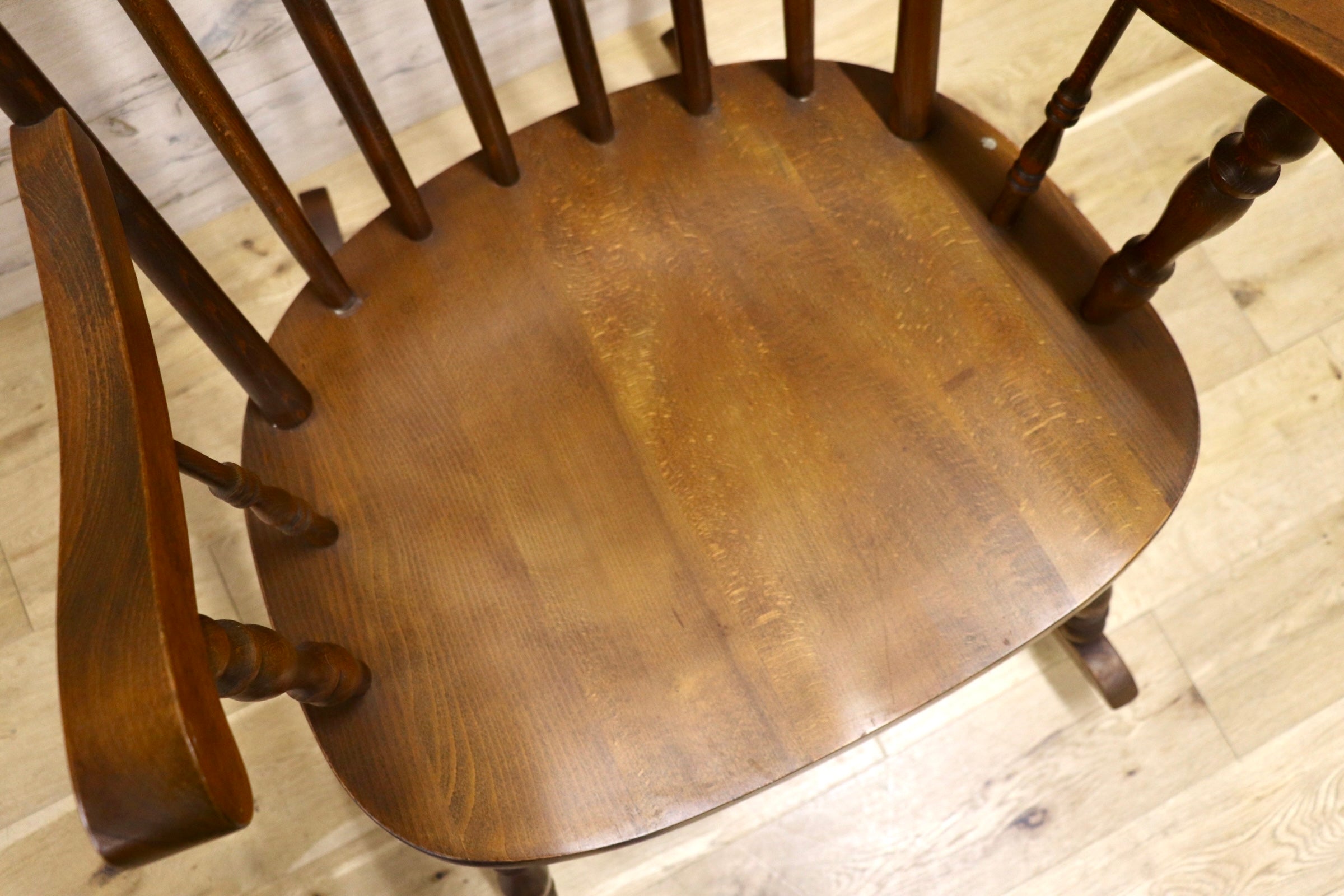 GMJS118A○飛騨家具 ロッキングチェア 揺り椅子 1人掛けソファ チェア レトロ アンティーク カントリー 検）柏木工 飛騨産業