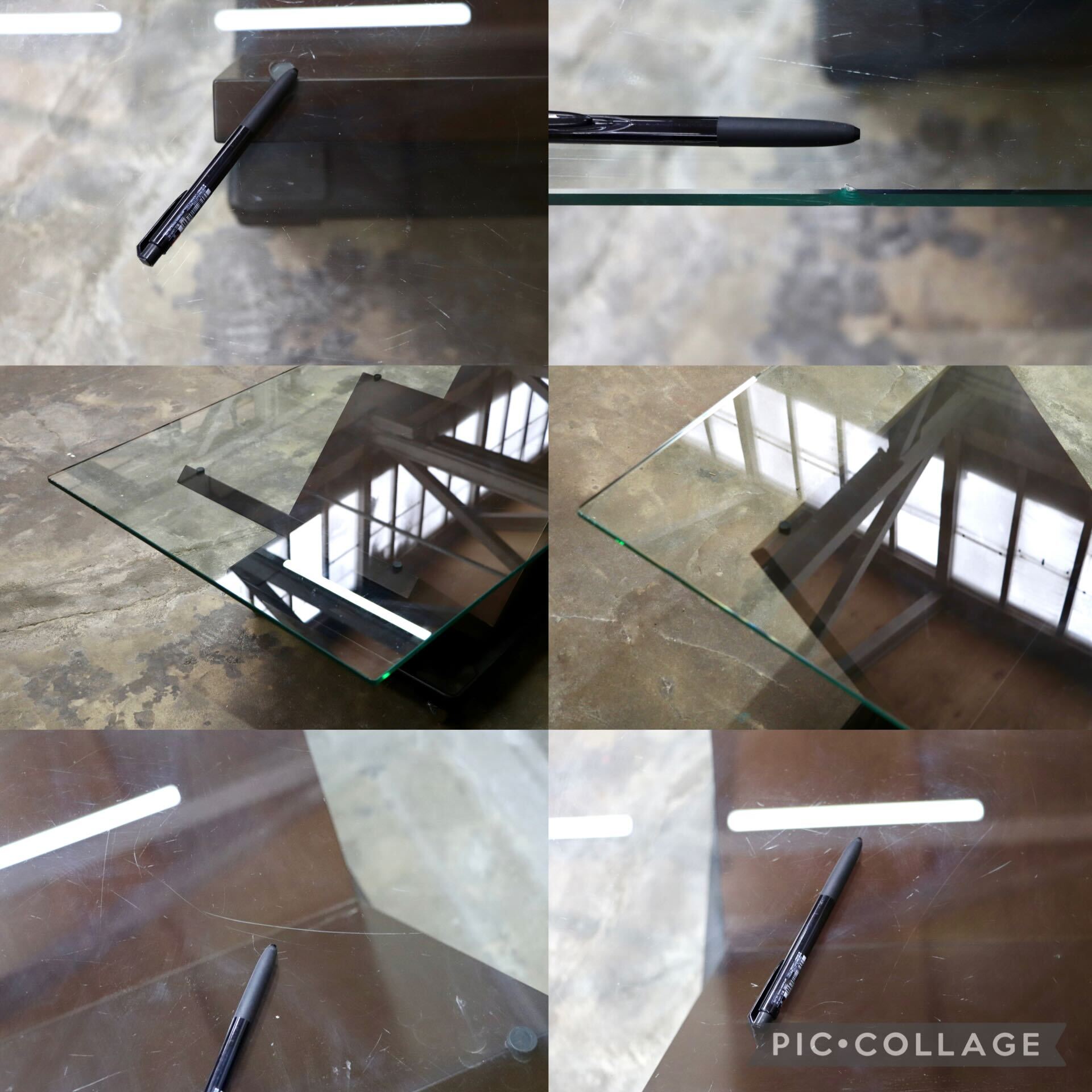 GMIH518○arflex / アルフレックス MONTAGNA モンターニャ センターテーブル 川崎文男 ガラス天板 ウォールナット系 イタリアモダン 約30万