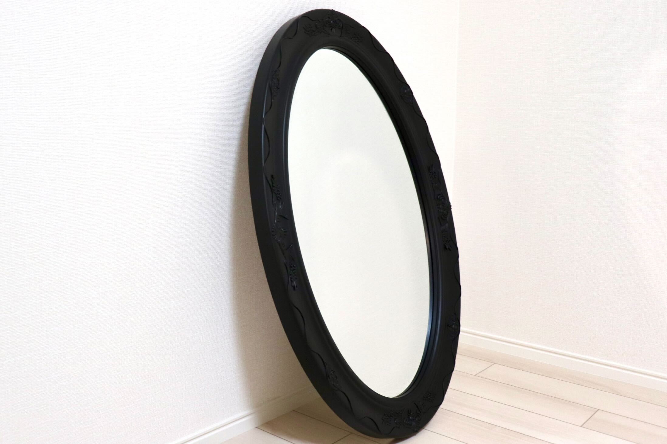 GMIK745V○ウォールミラー 壁掛け鏡 姿見 壁掛けミラー 全身鏡 立て掛けミラー 鏡 クラシック調