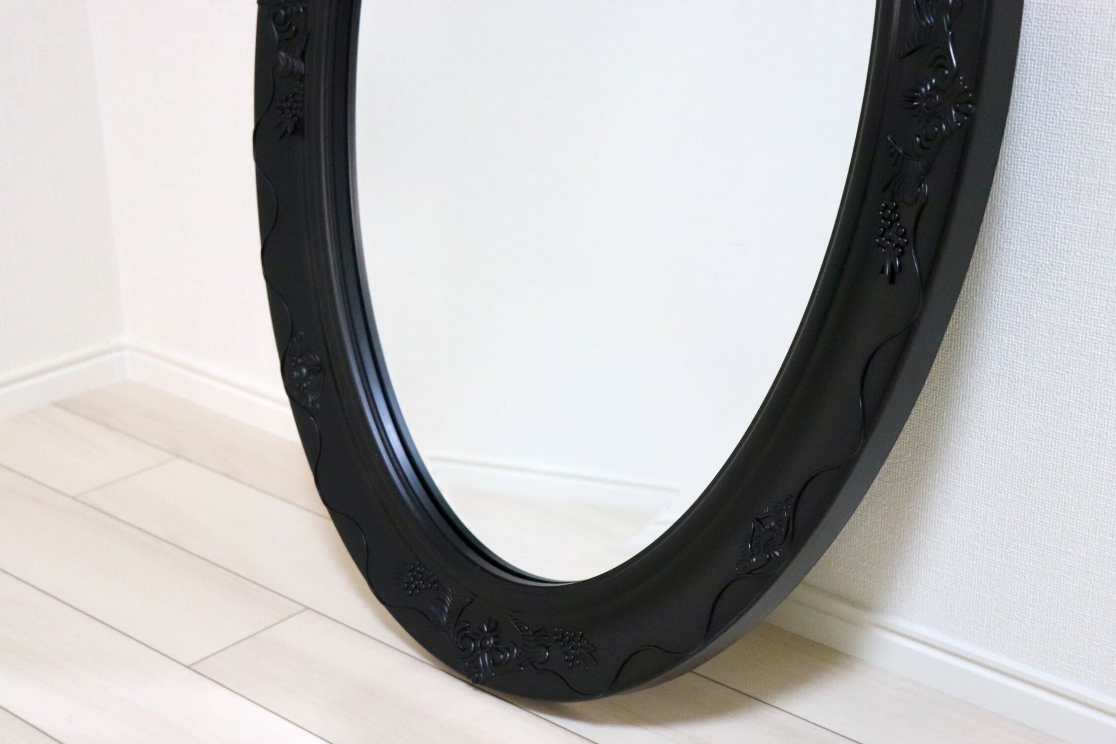 GMIK745X○ウォールミラー 壁掛け鏡 姿見 壁掛けミラー 全身鏡 立て掛けミラー 鏡 クラシック調